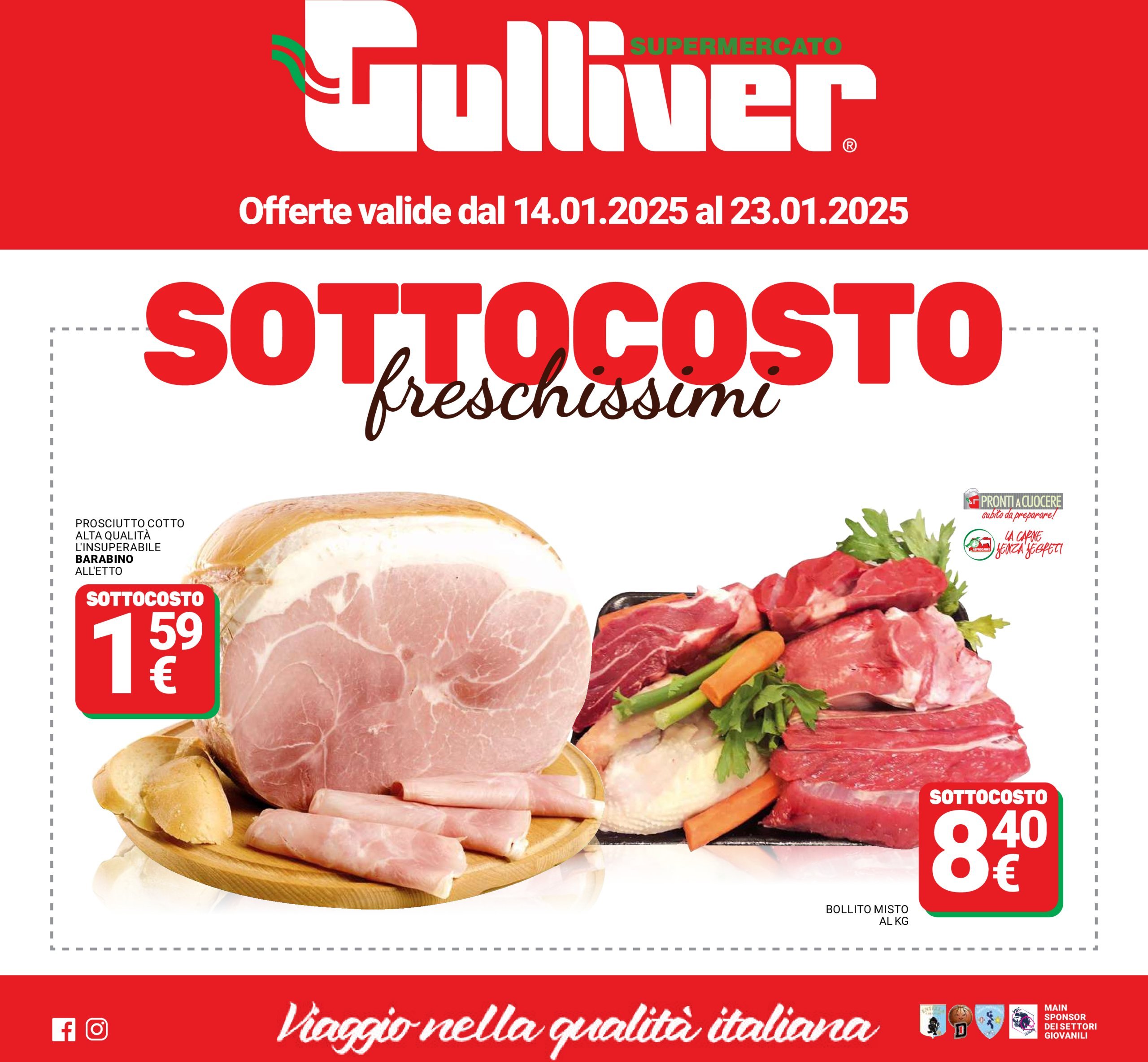 gulliver - Volantino Gulliver - Sottocosto valido dal 14/01 al 23/01