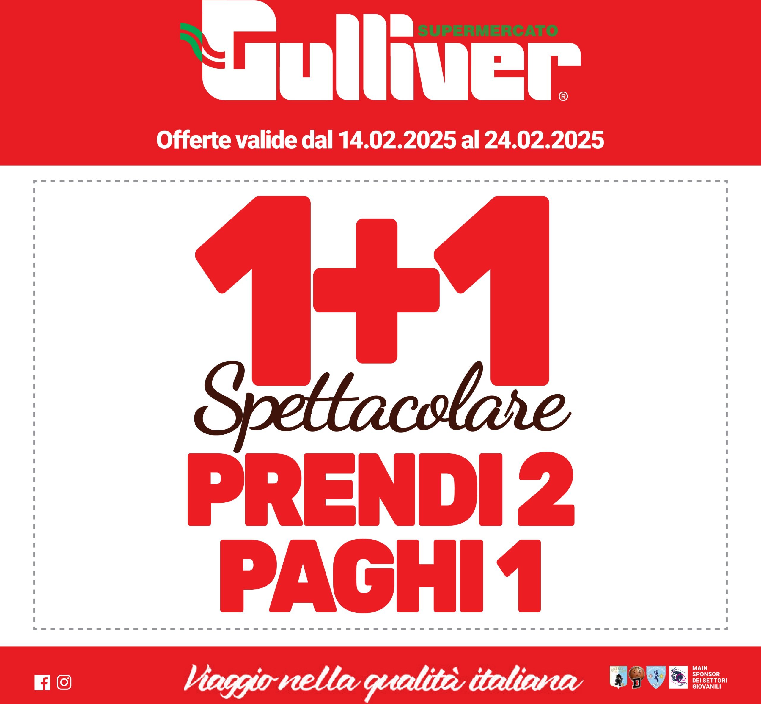 gulliver - Volantino Gulliver valido dal 14/02 al 24/02