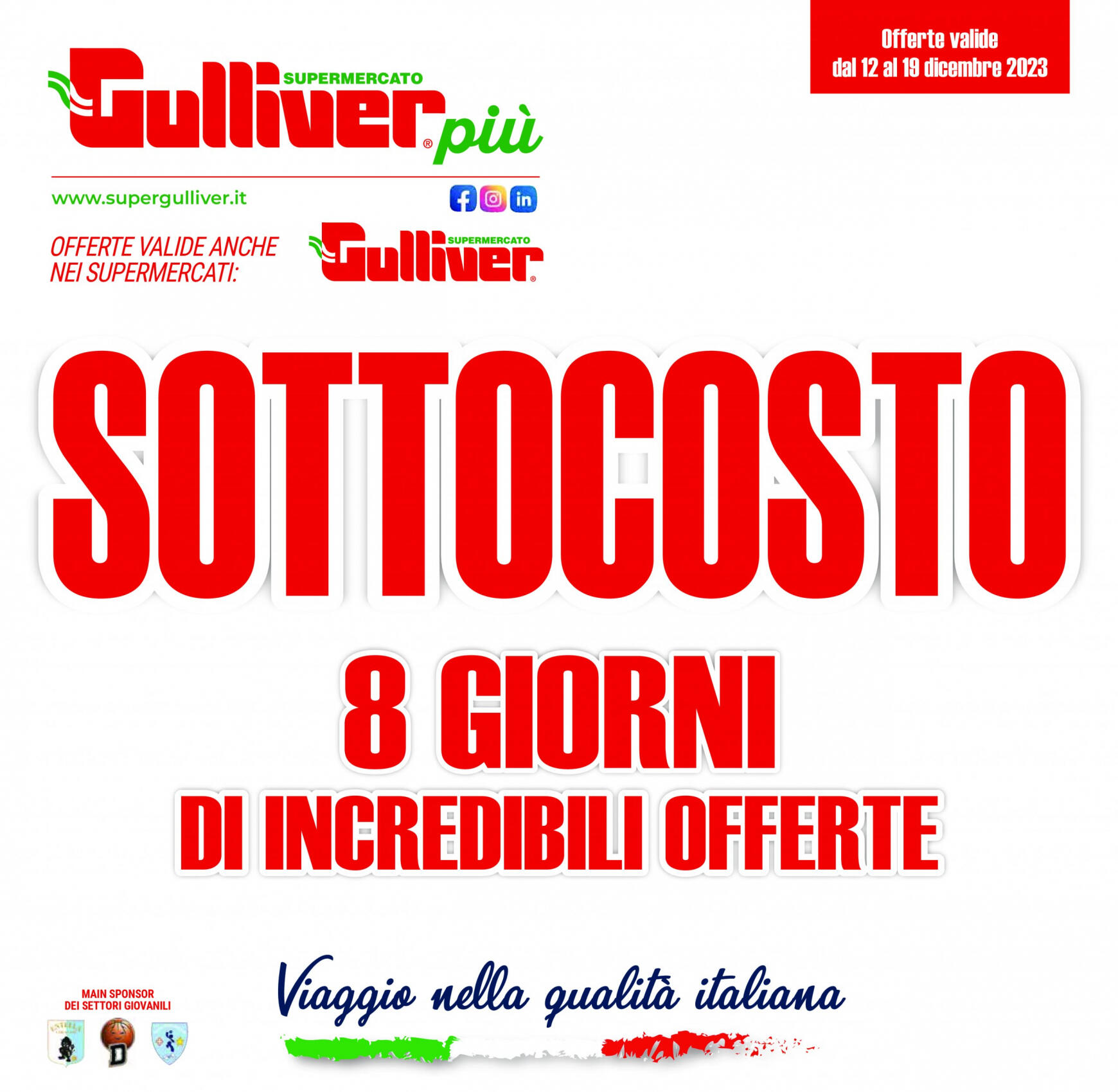 gulliver - Gulliver - Promozioni Supermercati Gulliver valido da 12.12.2023