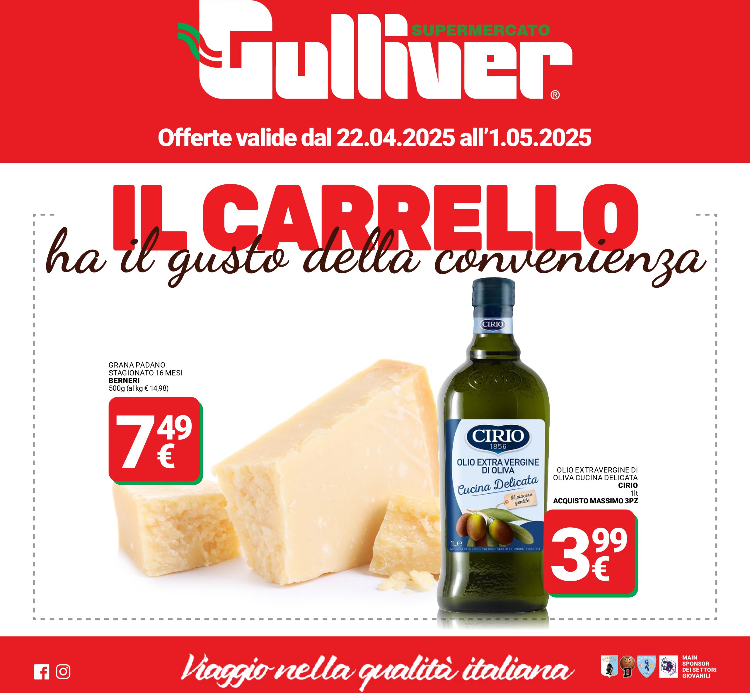 gulliver - Volantino Gulliver valido dal 22/04 al 01/05