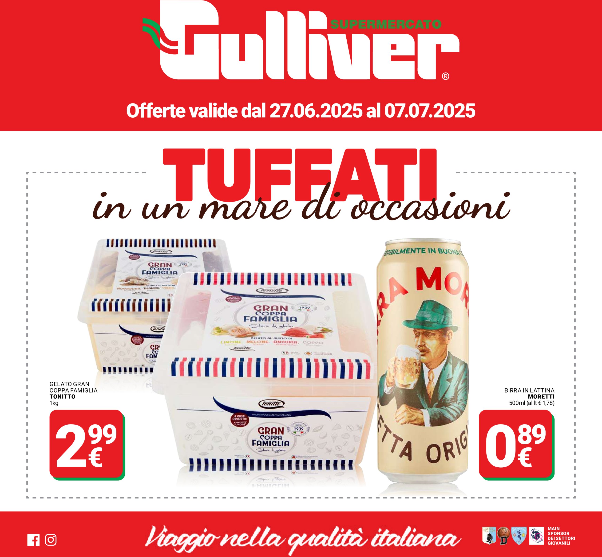 gulliver - Volantino Gulliver valido dal 27/06 al 07/07