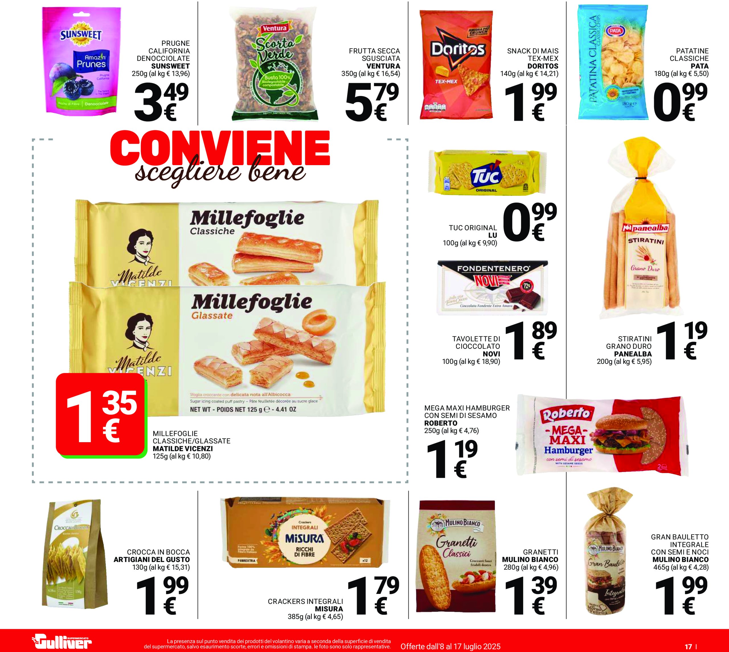 gulliver - Volantino Gulliver - Sottocosto valido dal 08/07 al 17/07 - page: 17