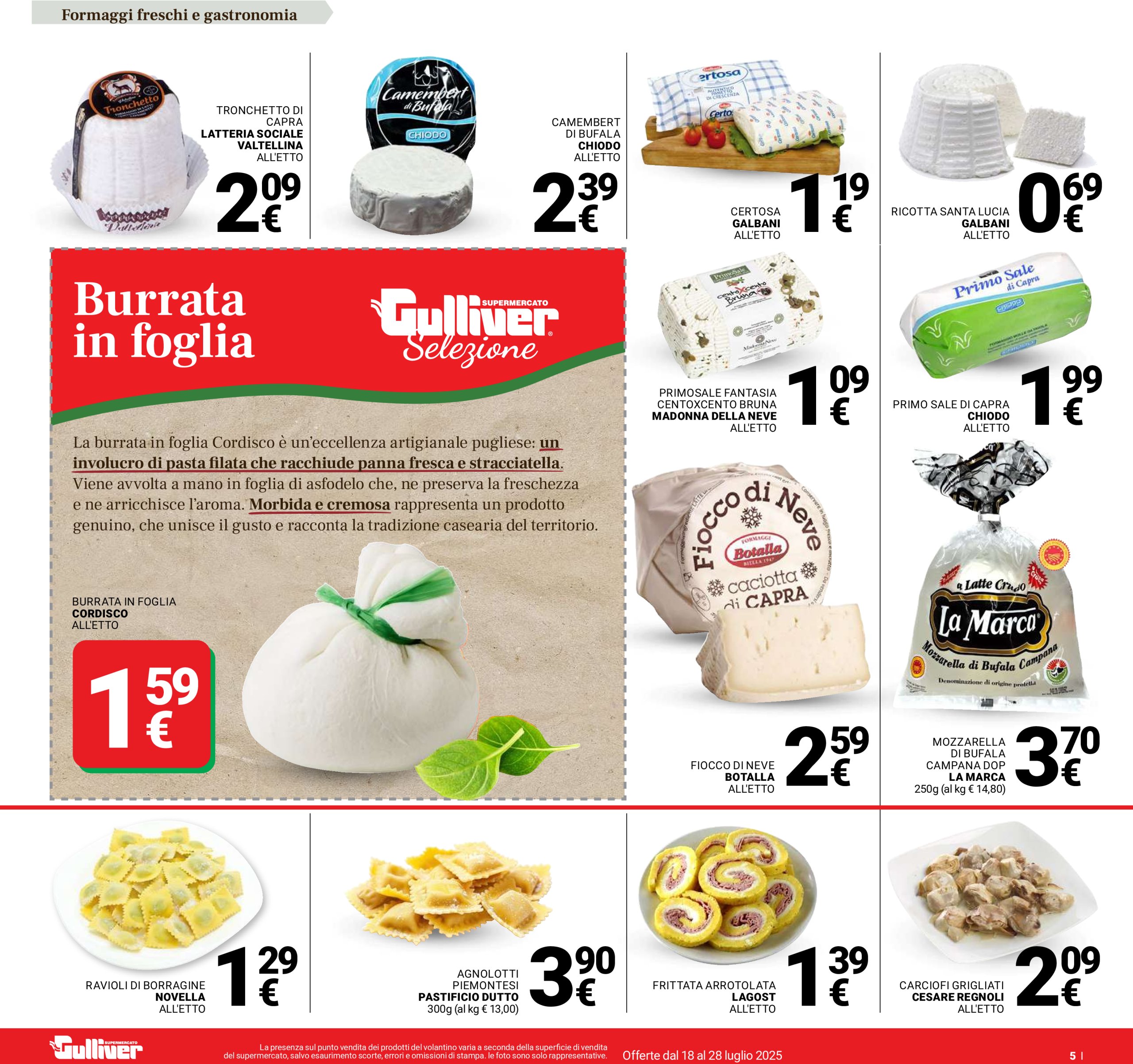 gulliver - Volantino Gulliver valido dal 18/07 al 28/07 - page: 5