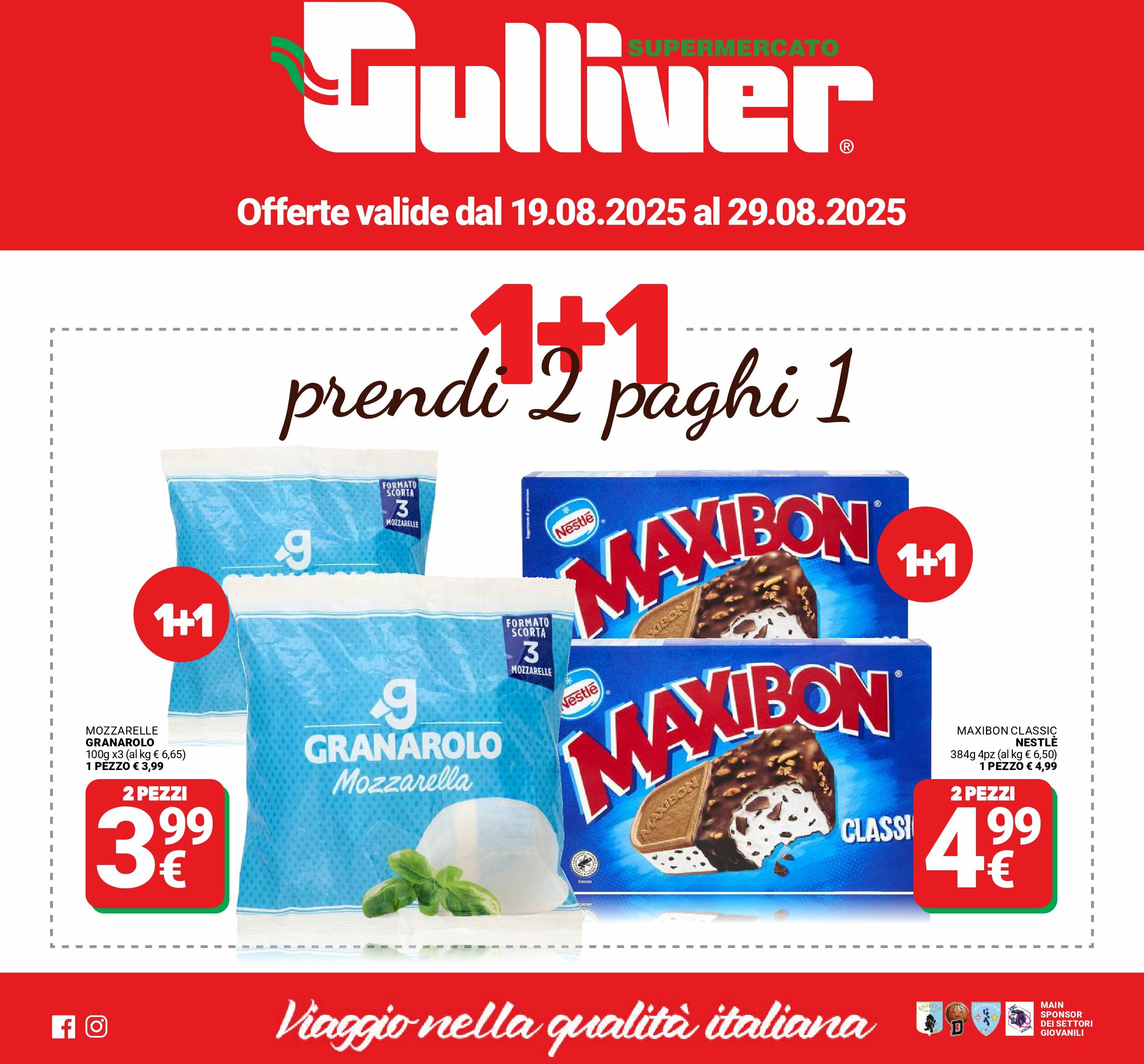 gulliver - Volantino Gulliver valido dal 19/08 al 29/08