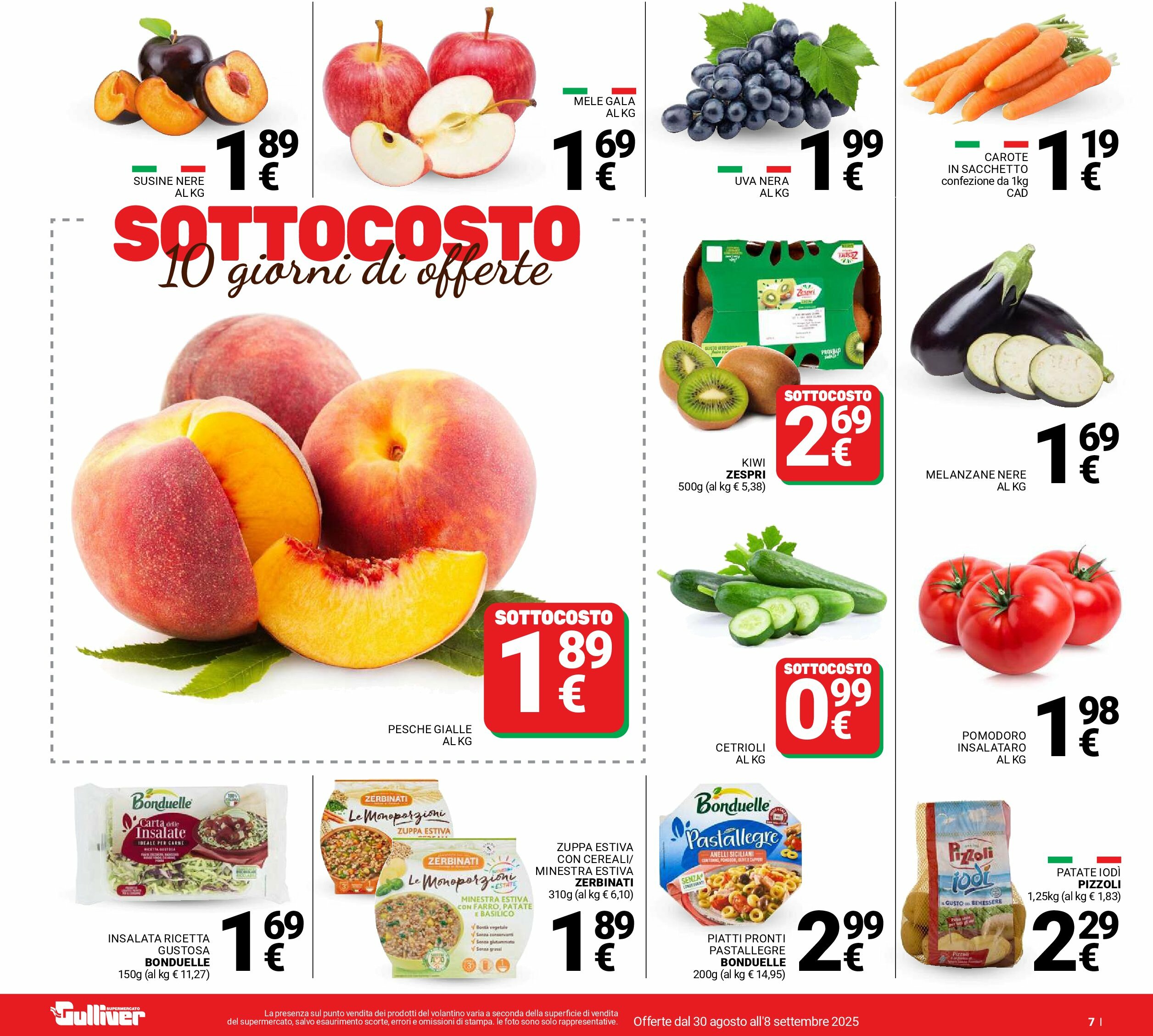 gulliver - Volantino Gulliver valido dal 30/08 al 08/09 - page: 7 gulliver - Volantino Gulliver valido dal 30/08 al 08/09 - page: 7