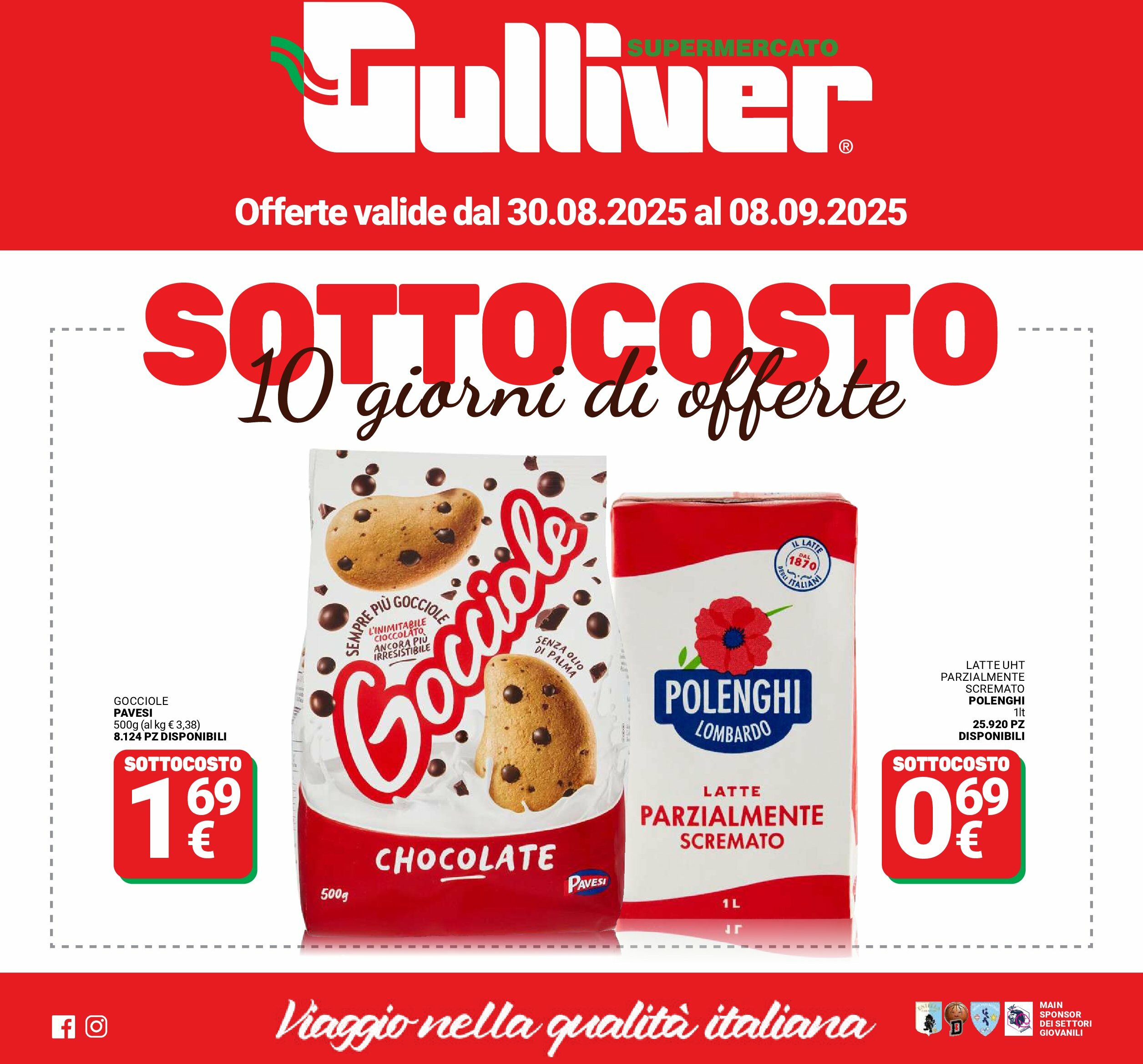 gulliver - Volantino Gulliver valido dal 30/08 al 08/09