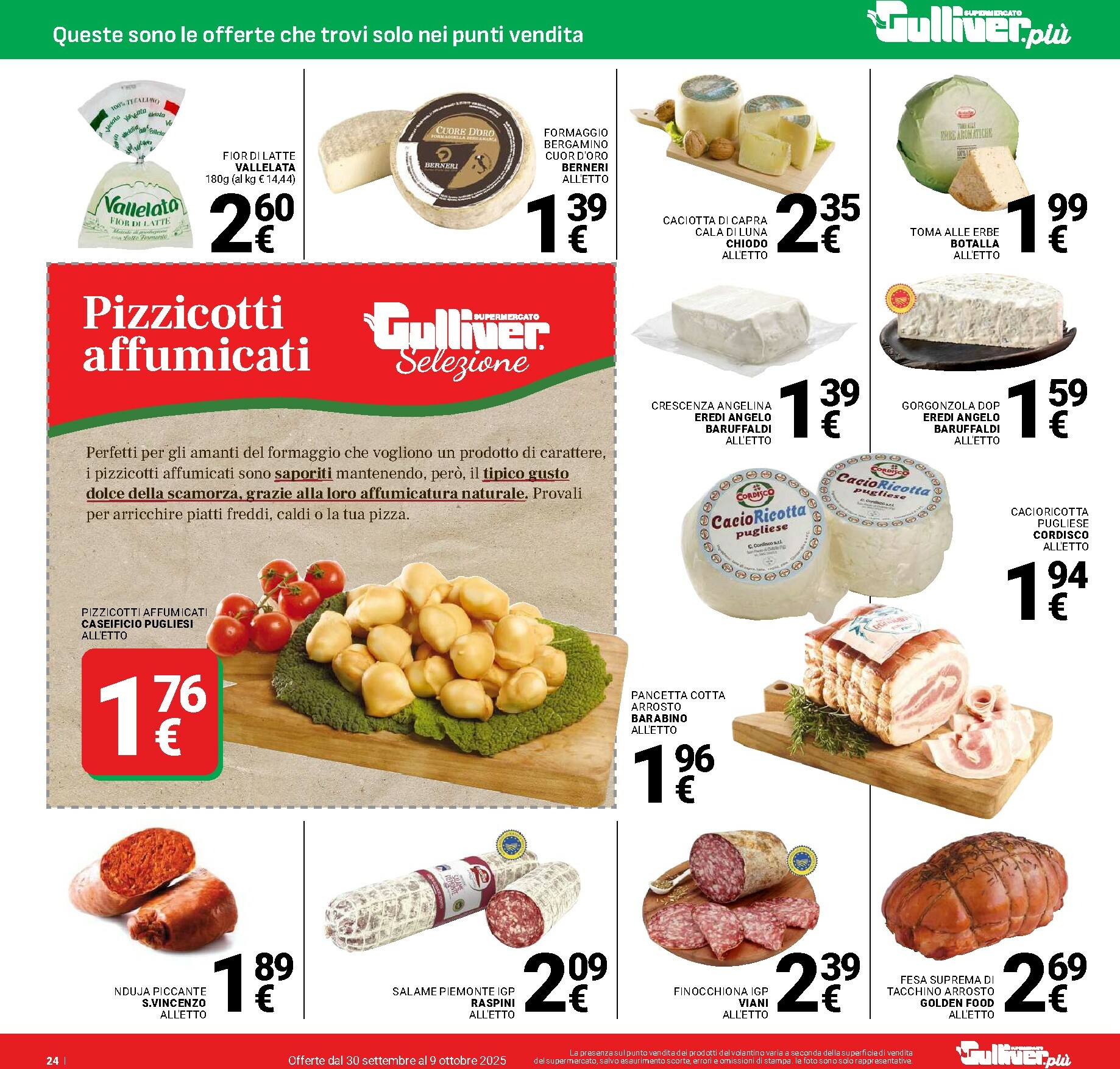 gulliver - Volantino Gulliver - Aria di Offerte valido dal 30/09 al 09/10 - page: 24