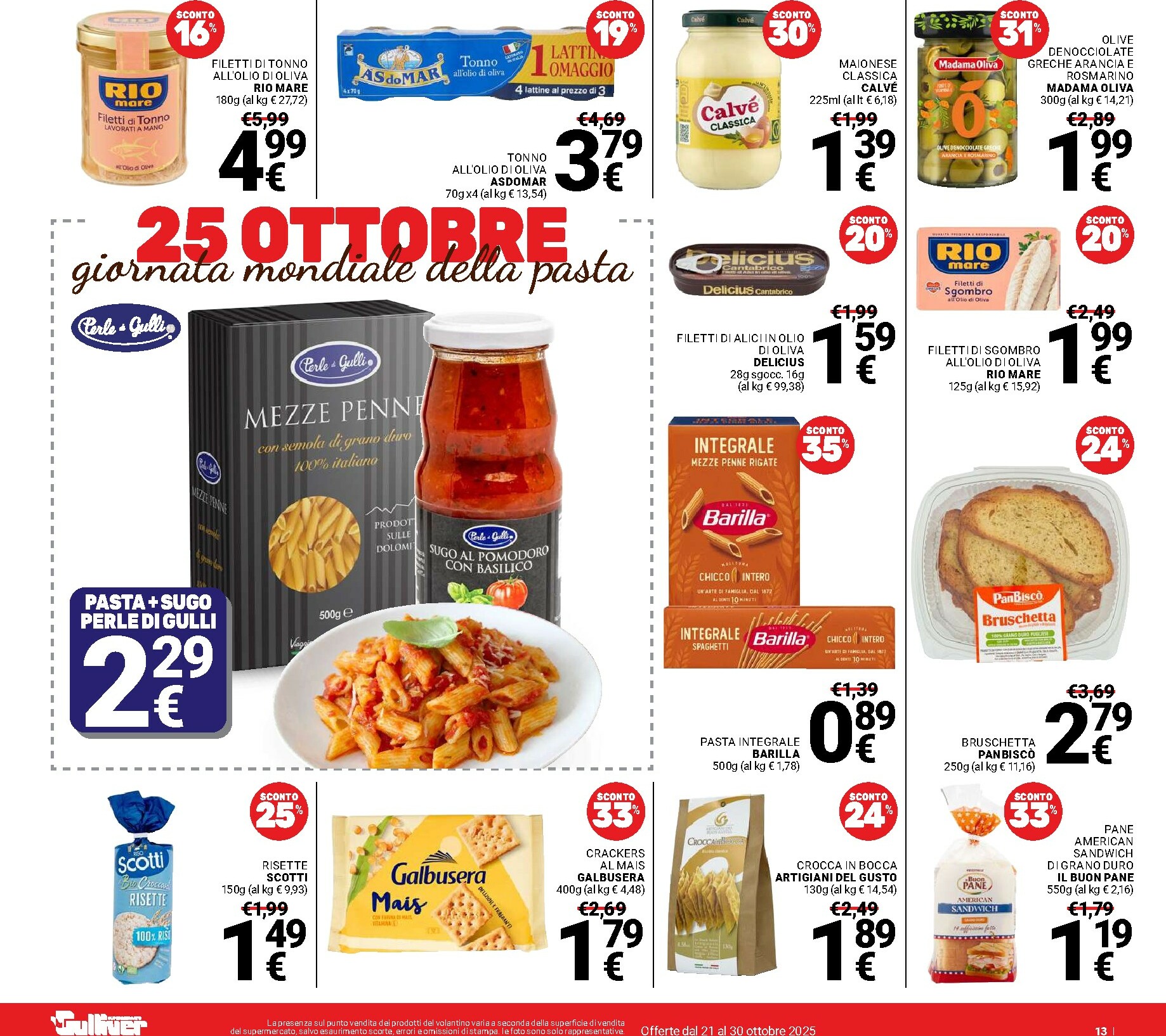 gulliver - Volantino Gulliver - 1+1 valido dal 21/10 al 30/10 - page: 13