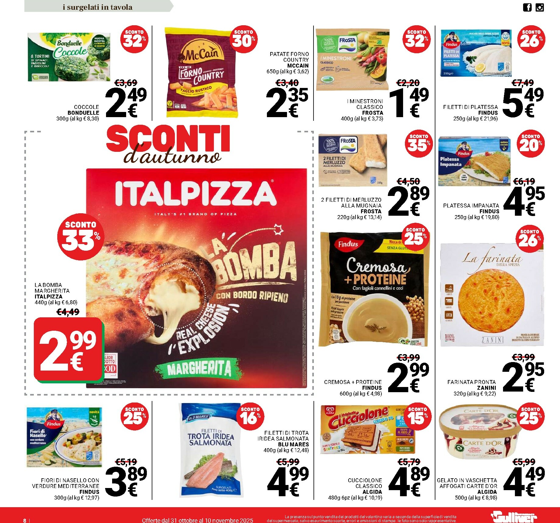 gulliver - Volantino Gulliver - Sconti d'autunno valido dal 31/10 al 10/11 - page: 8