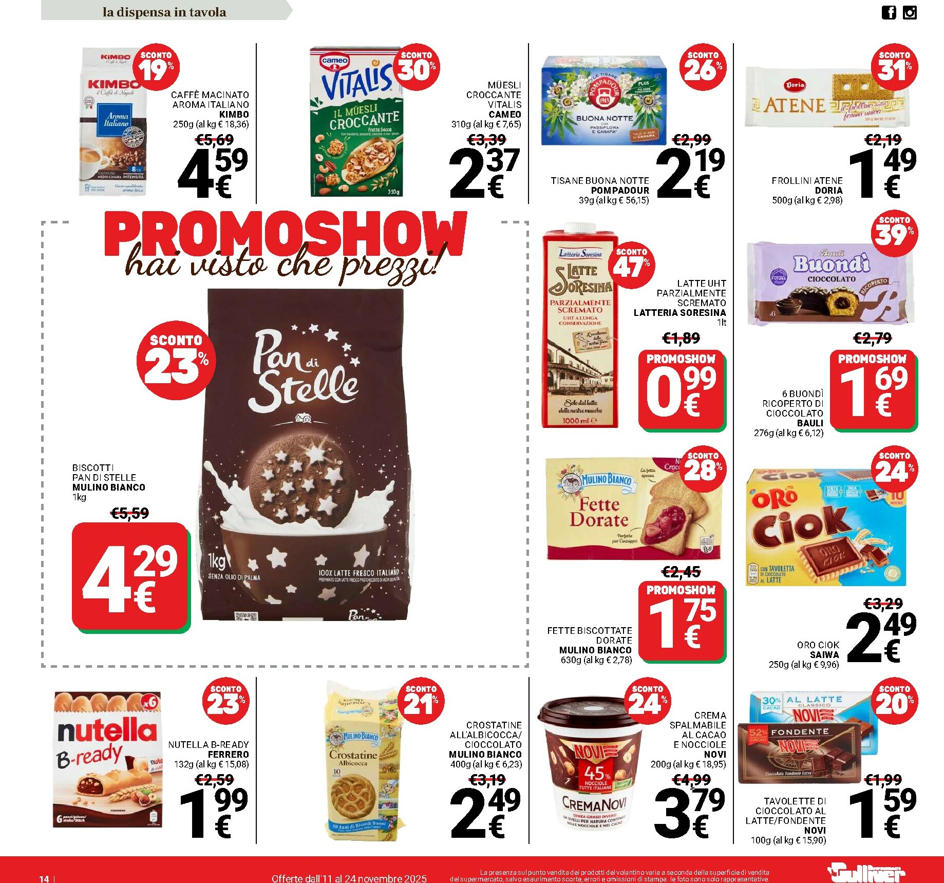 gulliver - Volantino Gulliver valido dal 11/11 al 24/11 - page: 14