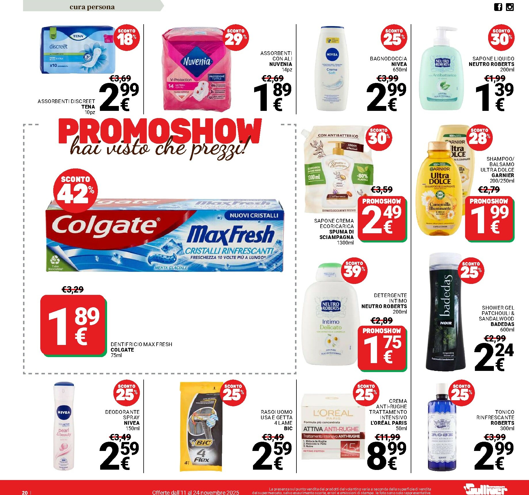 gulliver - Volantino Gulliver valido dal 11/11 al 24/11 - page: 20