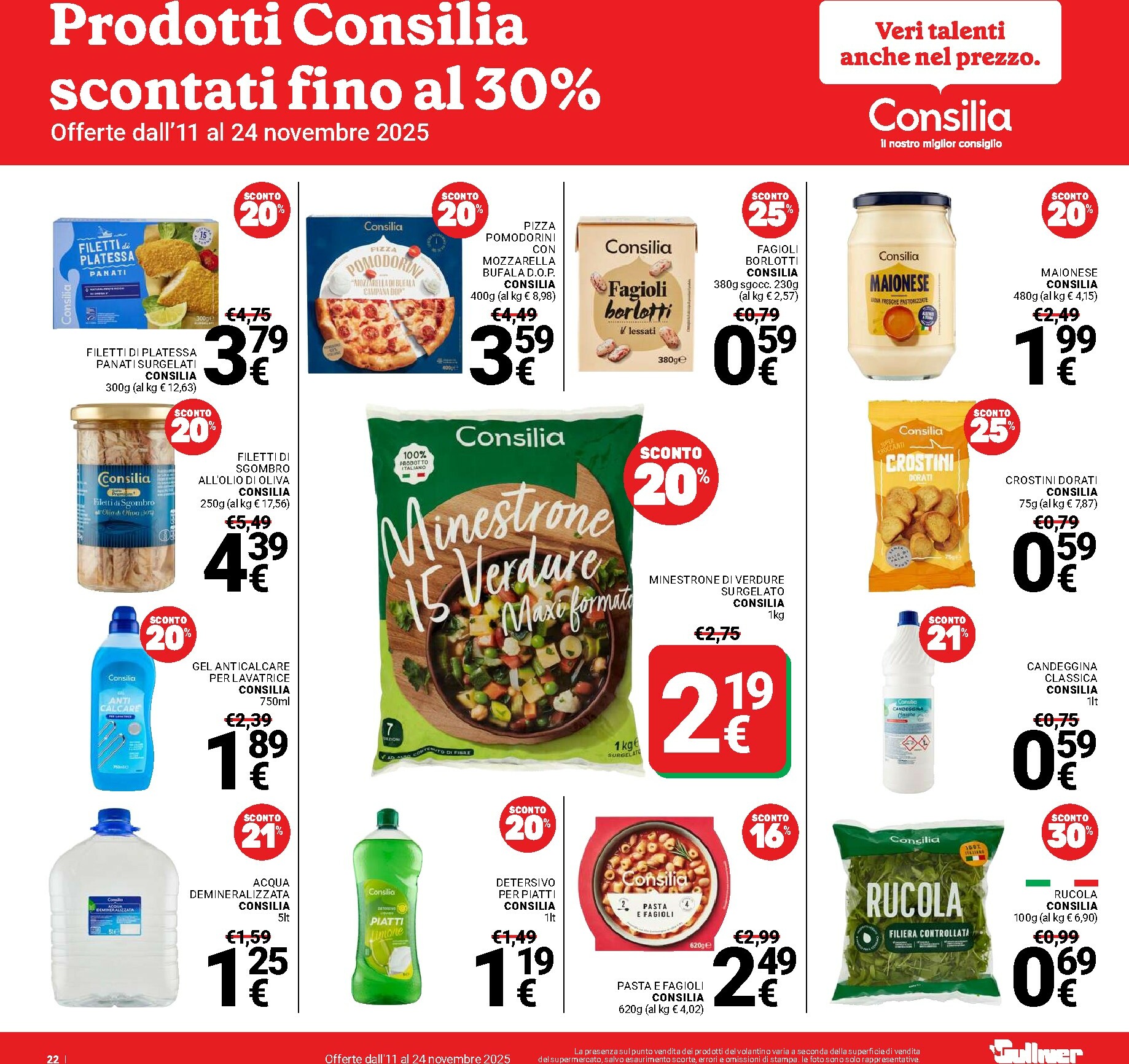 gulliver - Volantino Gulliver valido dal 11/11 al 24/11 - page: 22