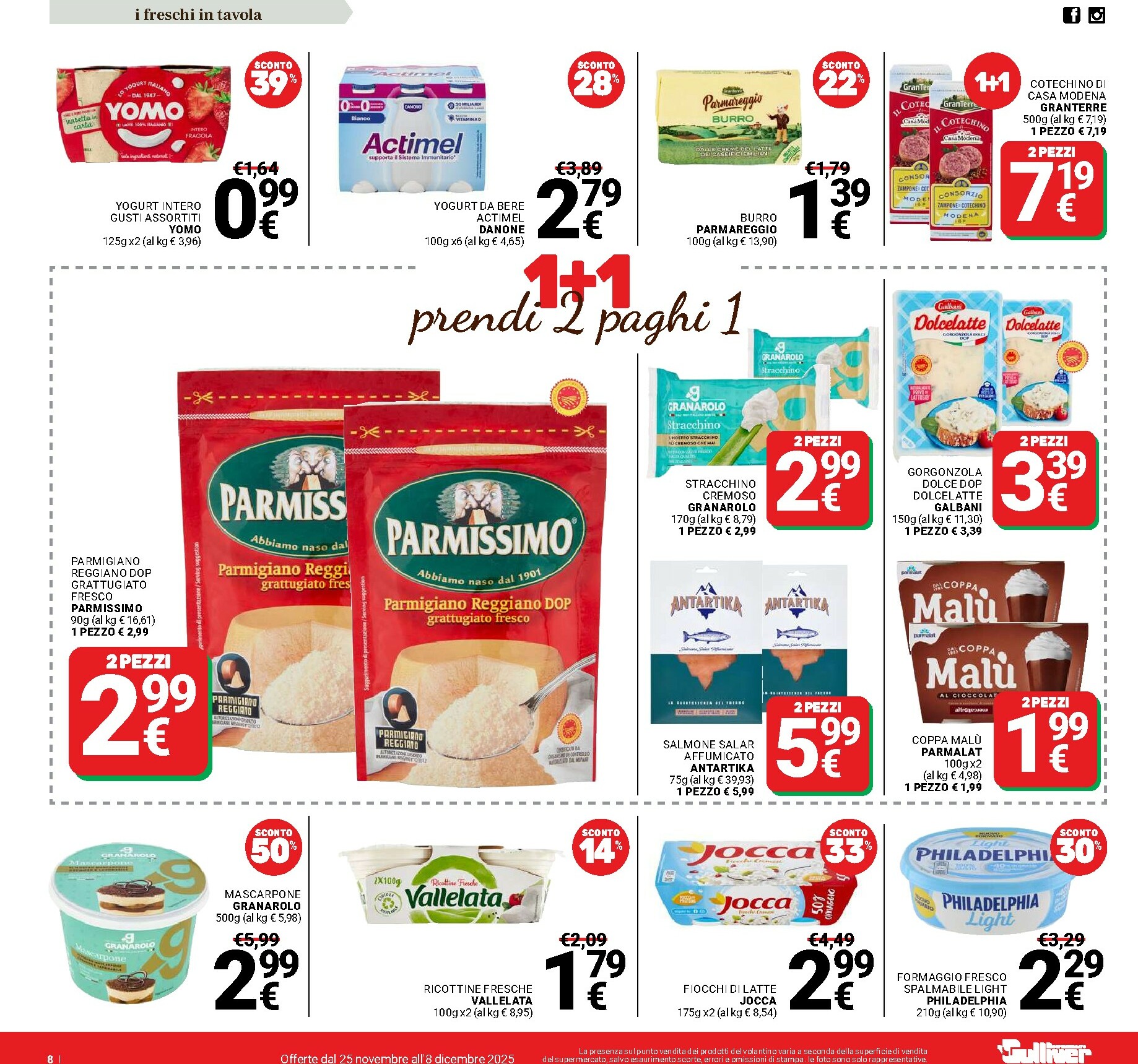 gulliver - Volantino Gulliver valido dal 25/11 al 08/12 - page: 8