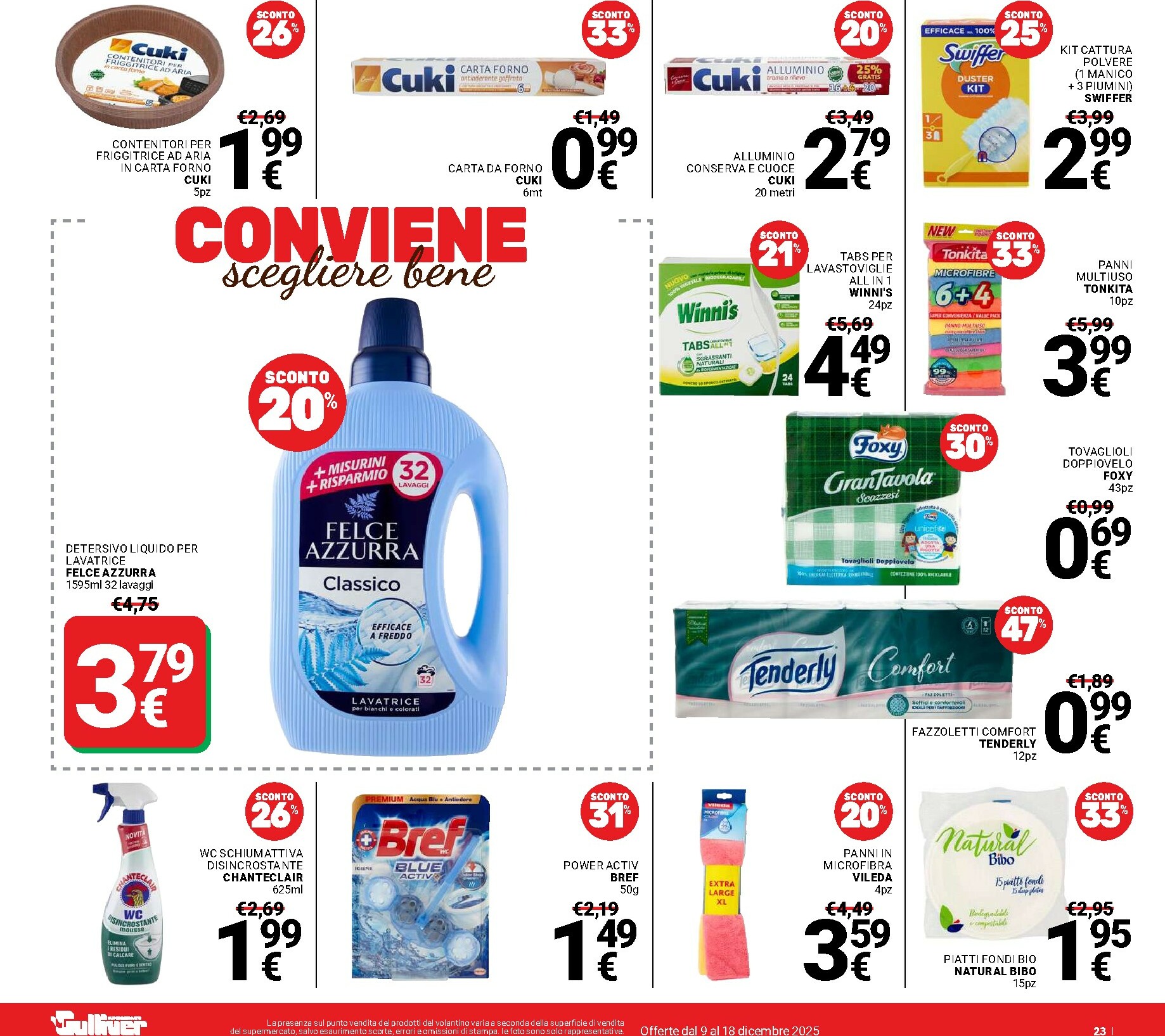 gulliver - Volantino Gulliver valido dal 09/12 al 18/12 - page: 23