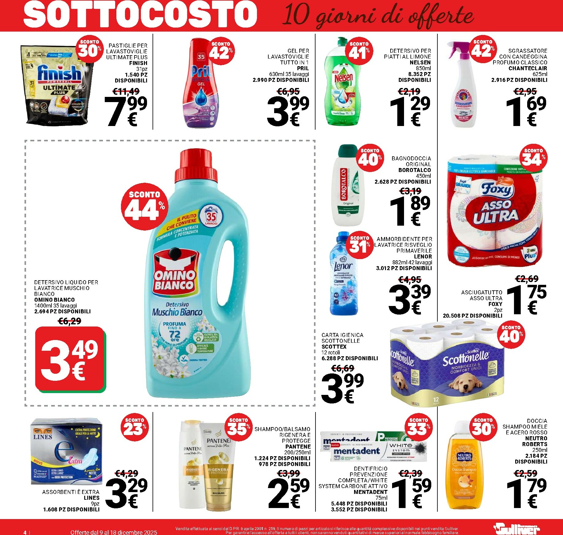 gulliver - Volantino Gulliver valido dal 09/12 al 18/12 - page: 4