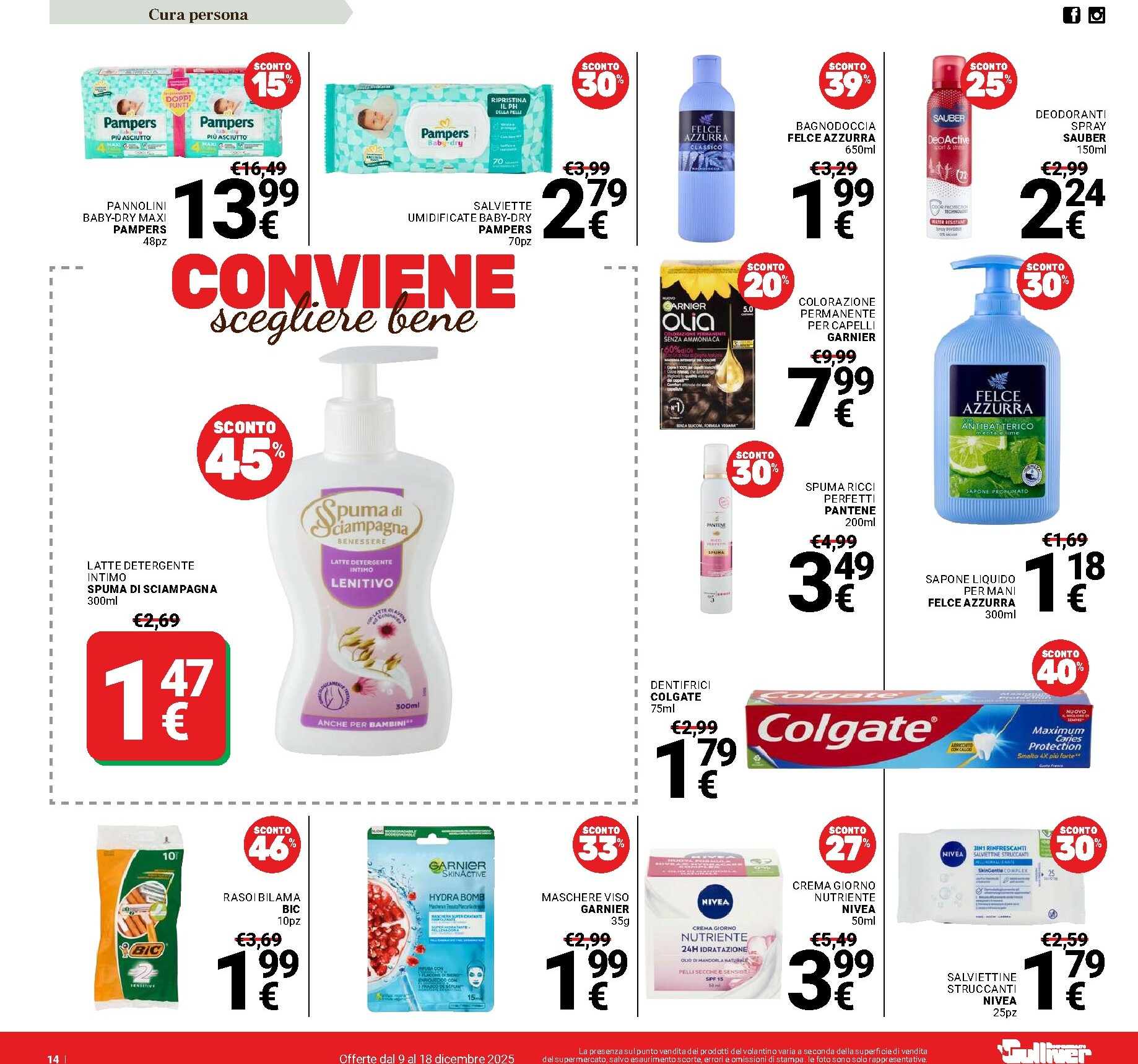 gulliver - Volantino Gulliver valido dal 09/12 al 18/12 - page: 14