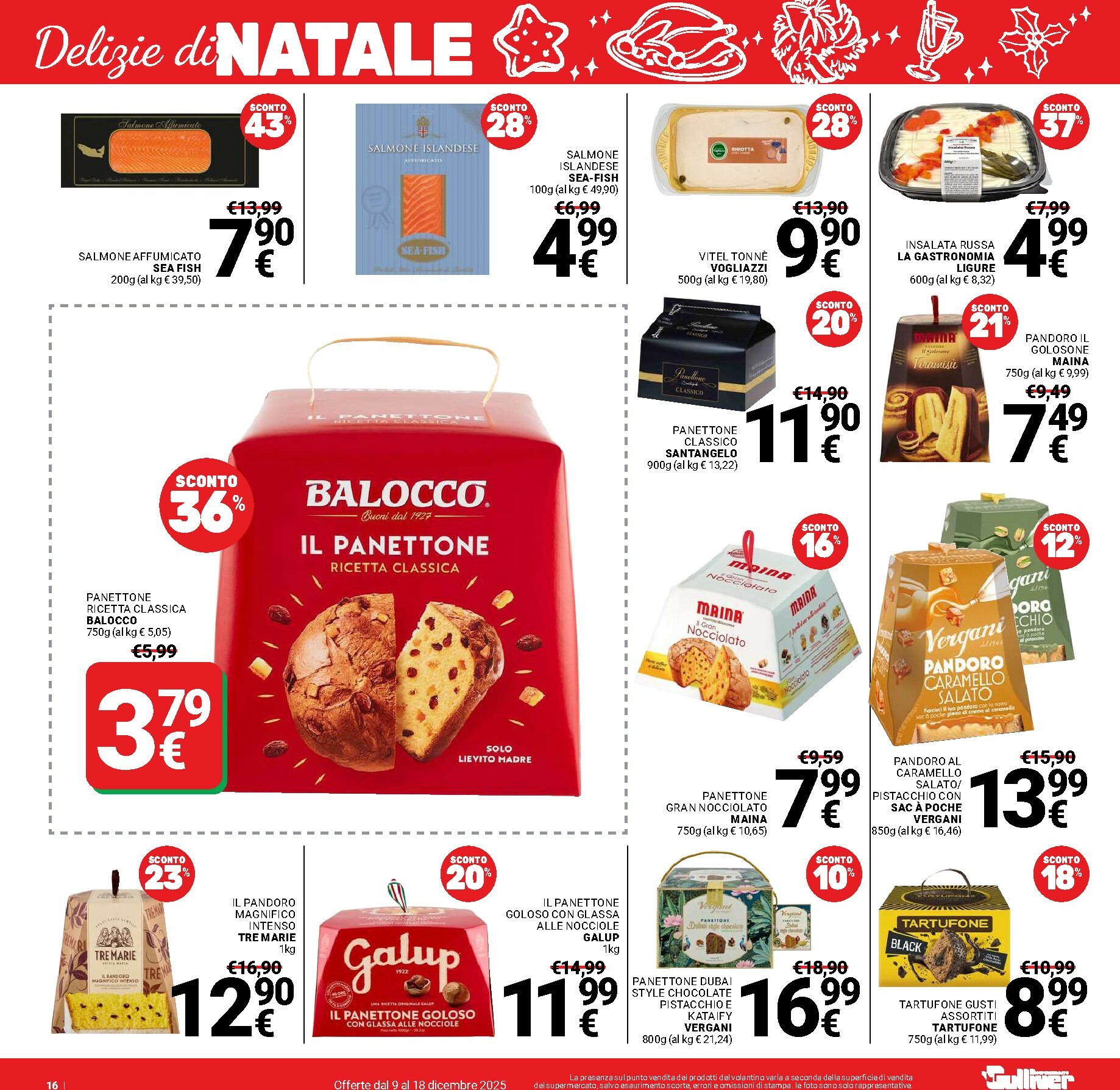 gulliver - Volantino Gulliver valido dal 09/12 al 18/12 - page: 16