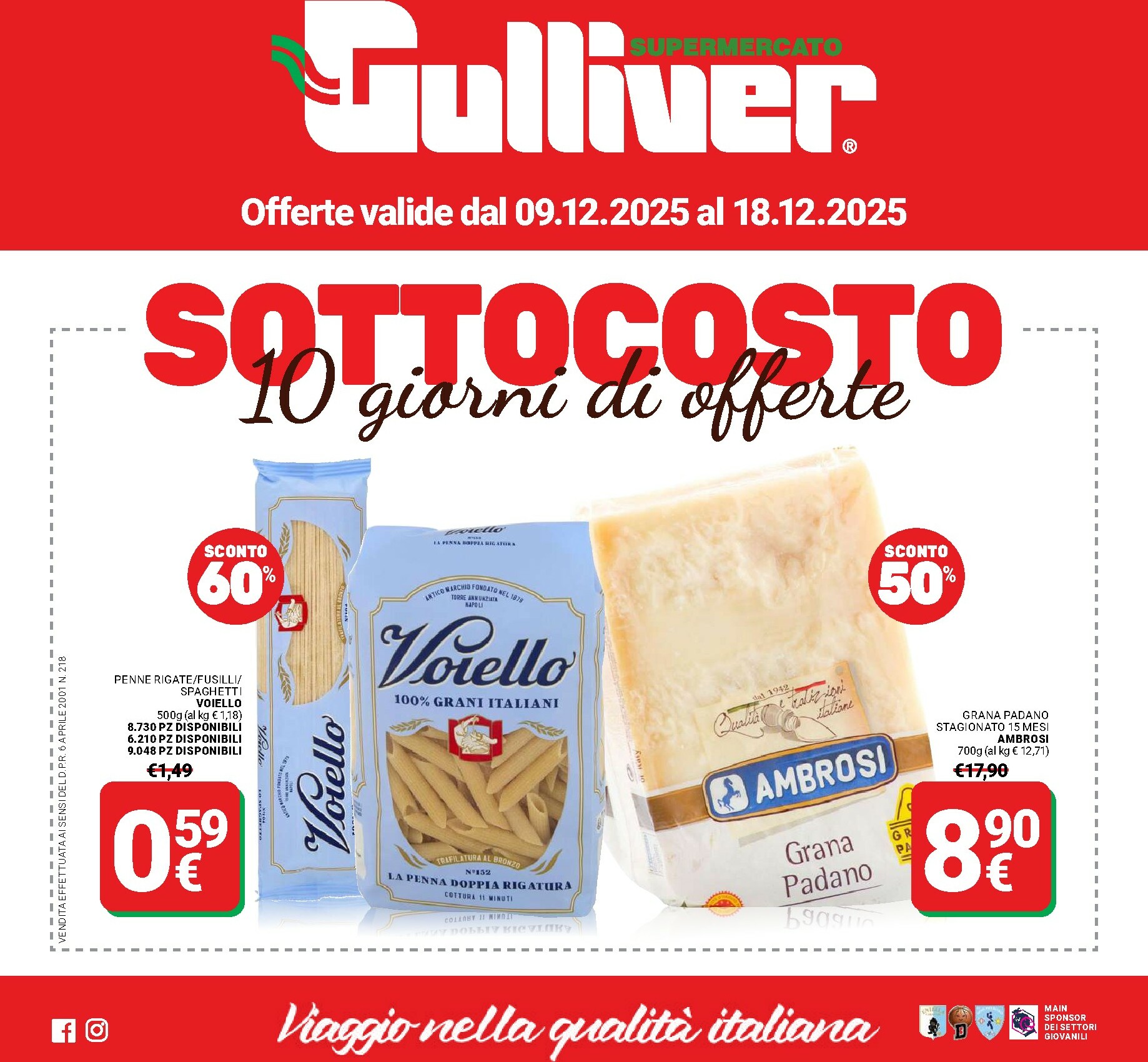 gulliver - Volantino Gulliver valido dal 09/12 al 18/12