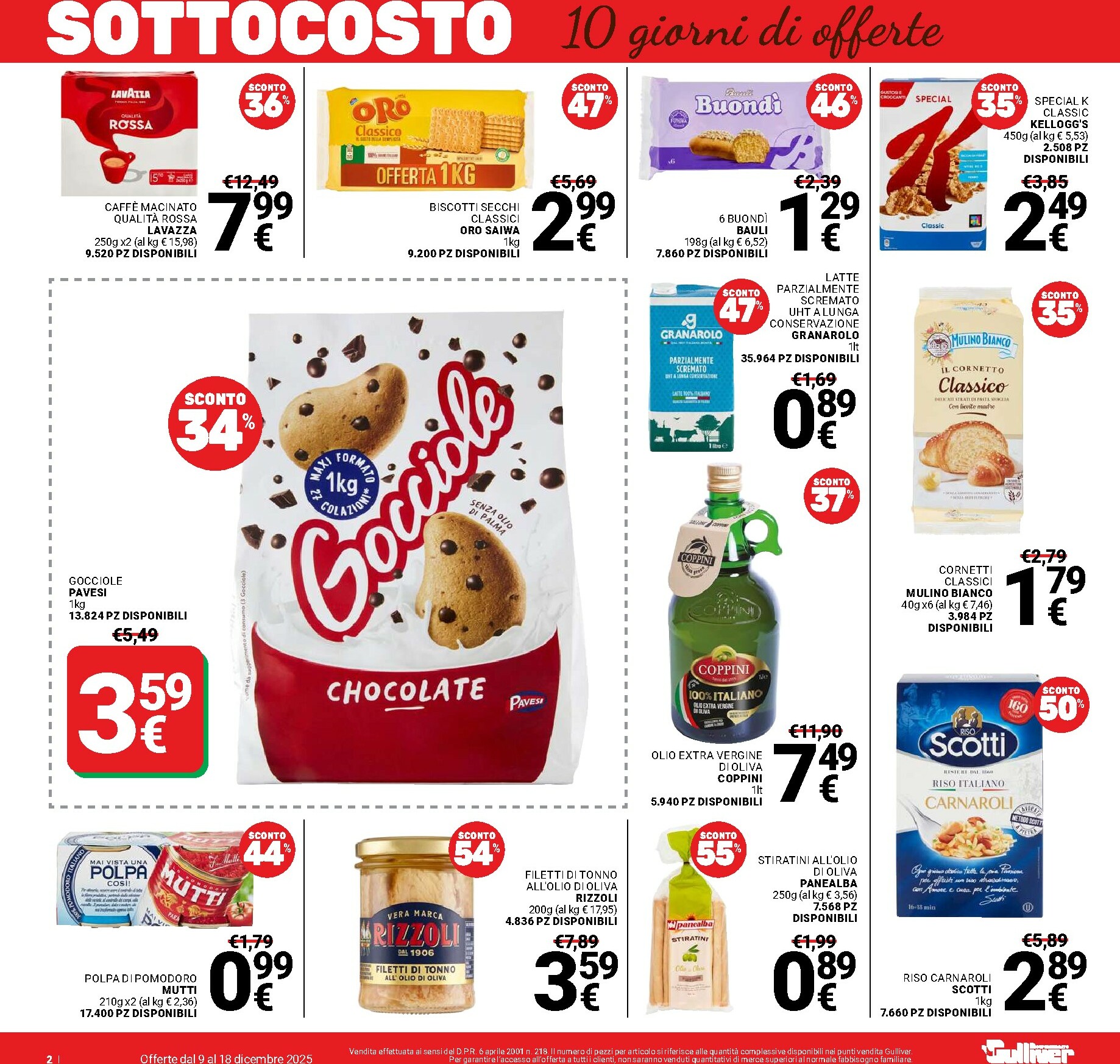 gulliver - Volantino Gulliver valido dal 09/12 al 18/12 - page: 2