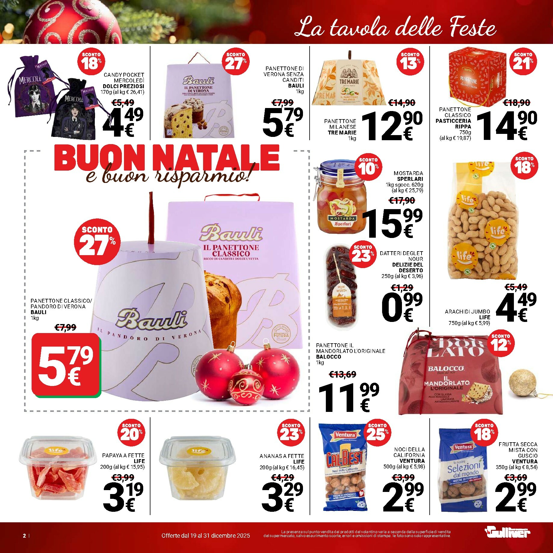 gulliver - Volantino Gulliver - Buon Natale valido dal 19/12 al 31/12 - page: 2