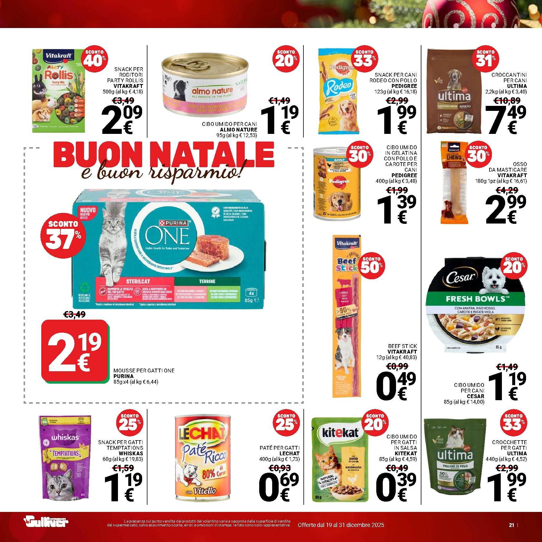 gulliver - Volantino Gulliver - Buon Natale valido dal 19/12 al 31/12 - page: 21