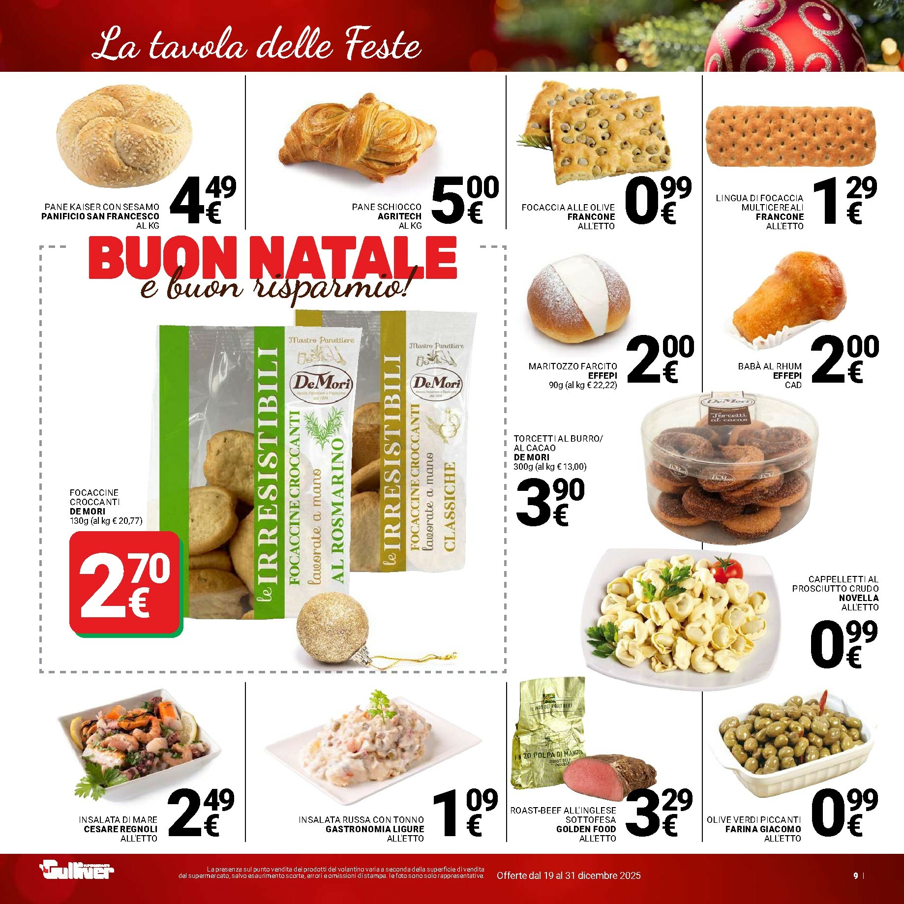 gulliver - Volantino Gulliver - Buon Natale valido dal 19/12 al 31/12 - page: 9