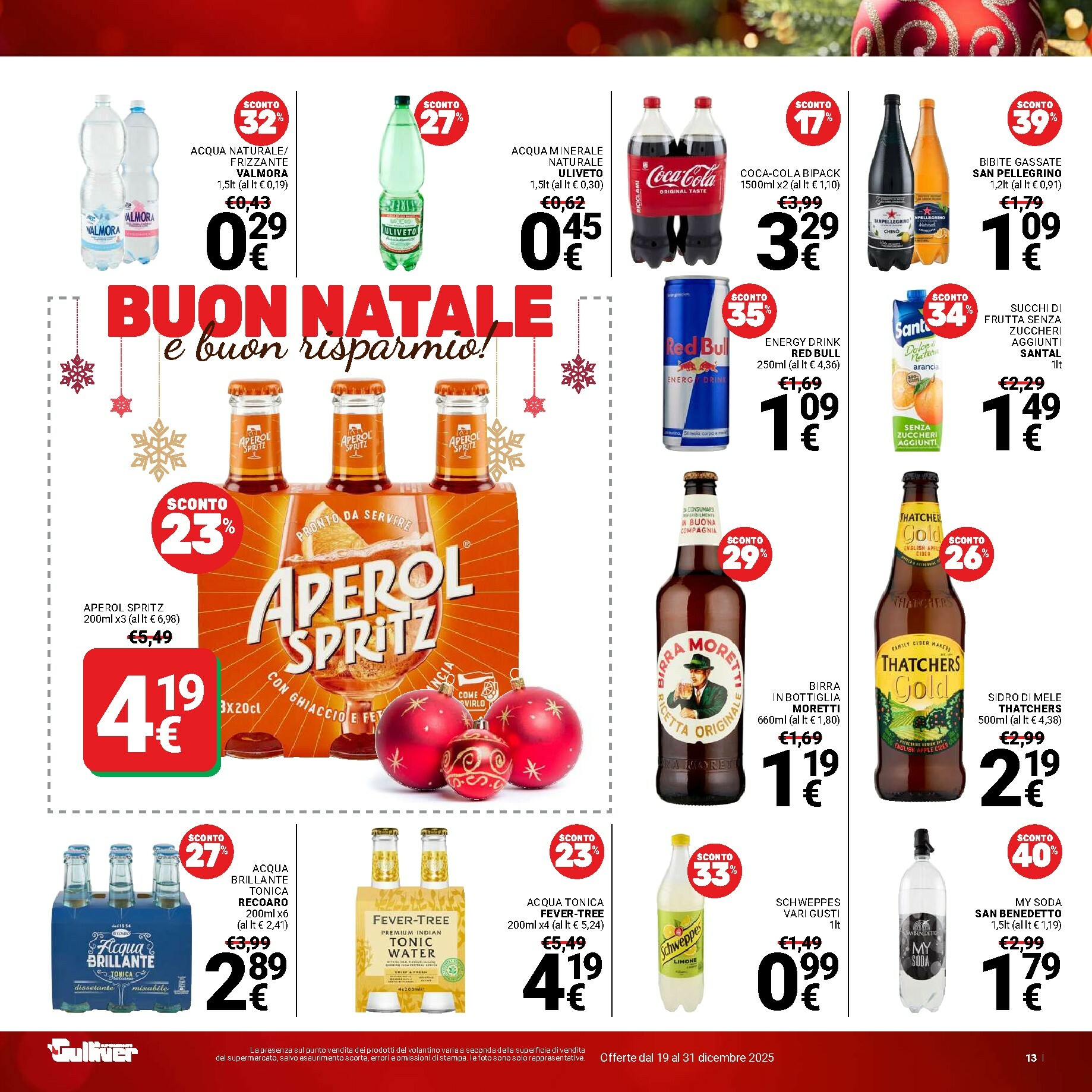 gulliver - Volantino Gulliver - Buon Natale valido dal 19/12 al 31/12 - page: 13