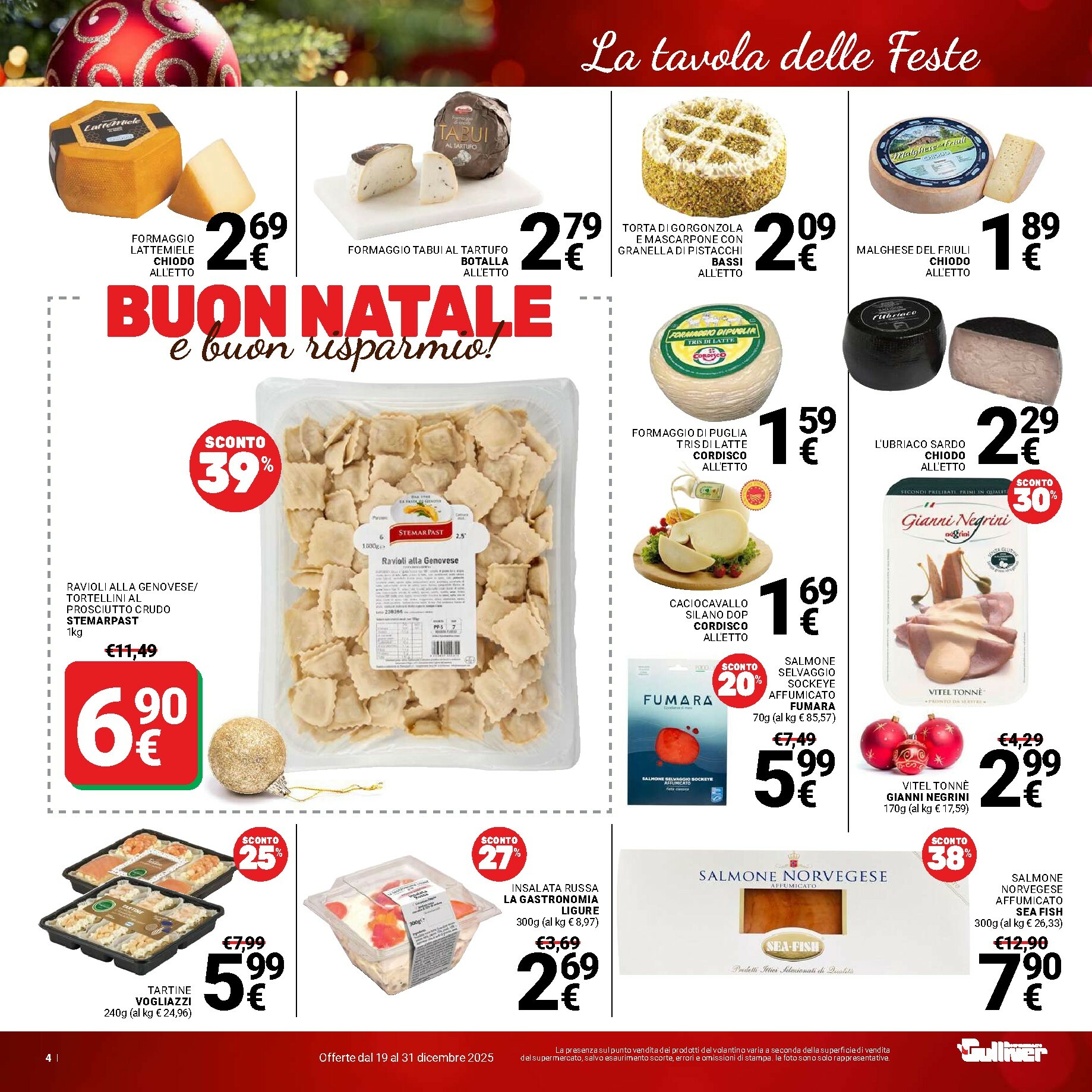 gulliver - Volantino Gulliver - Buon Natale valido dal 19/12 al 31/12 - page: 4