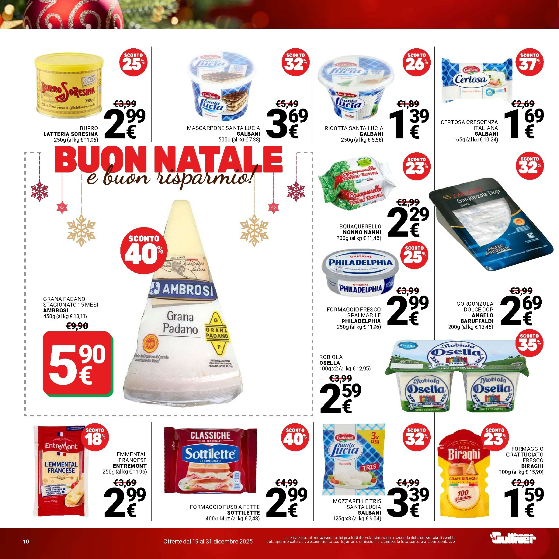 gulliver - Volantino Gulliver - Buon Natale valido dal 19/12 al 31/12 - page: 10