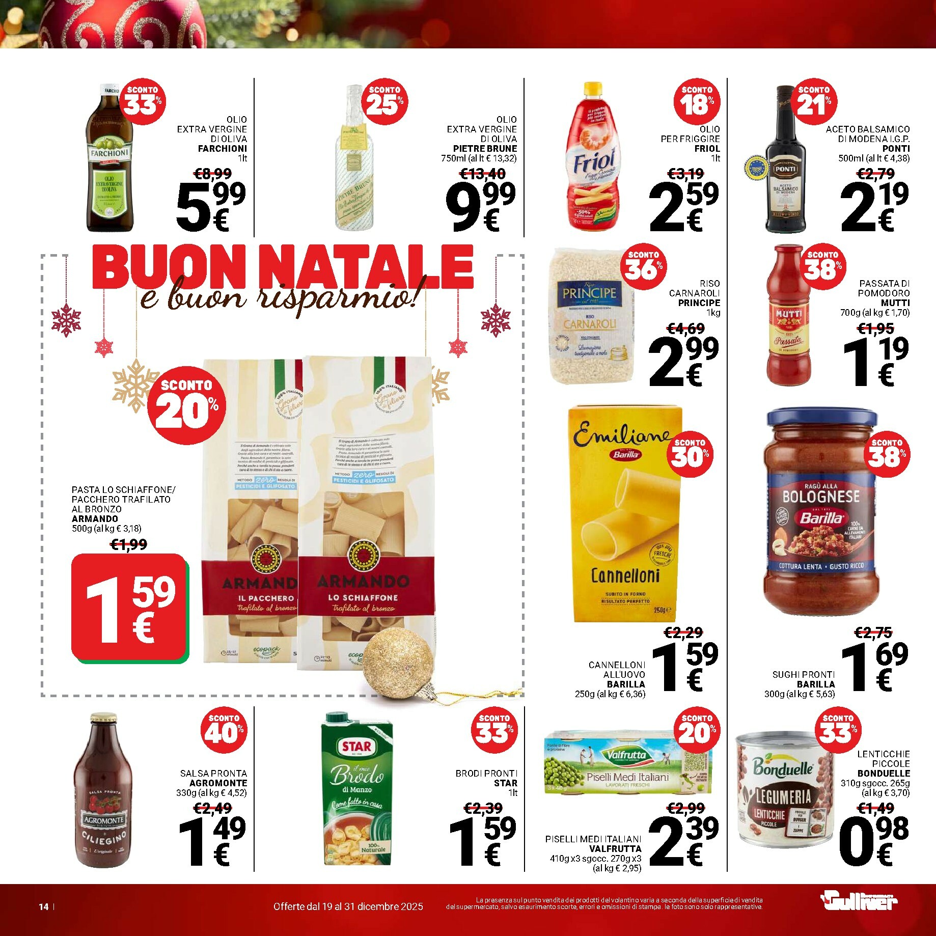 gulliver - Volantino Gulliver - Buon Natale valido dal 19/12 al 31/12 - page: 14