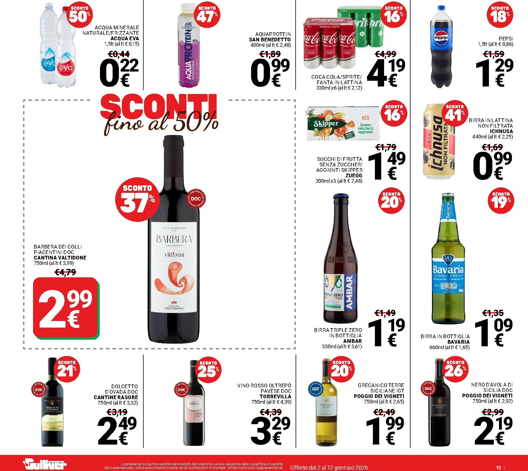 gulliver - Volantino Gulliver valido dal 02/01 al 12/01 - page: 11