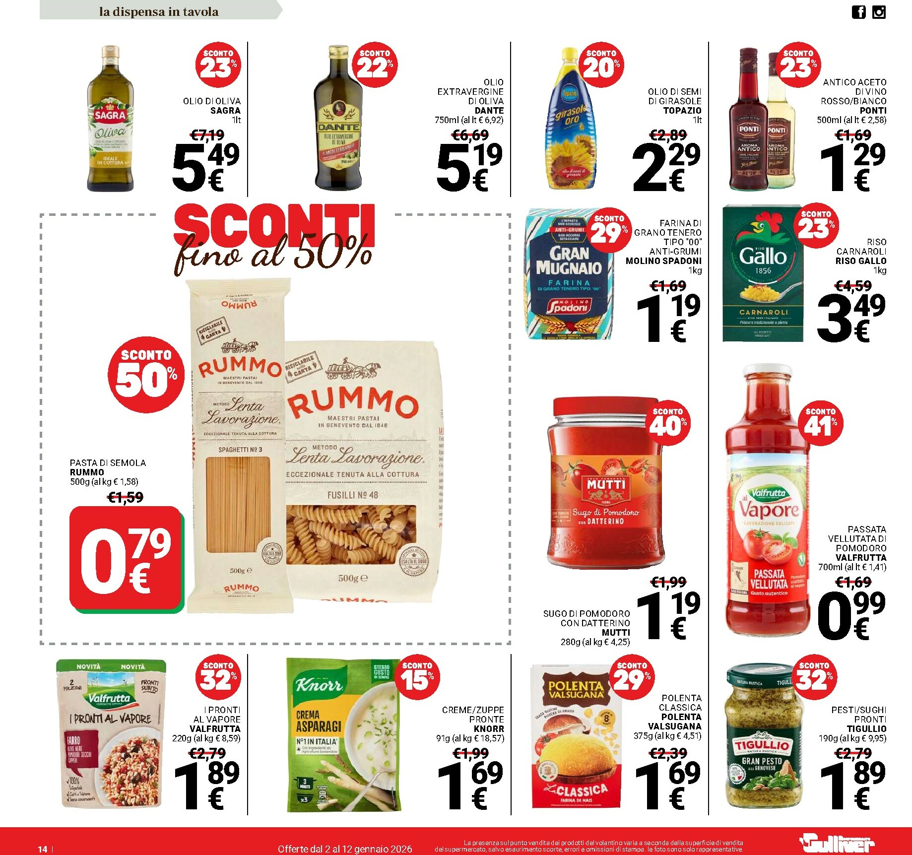 gulliver - Volantino Gulliver valido dal 02/01 al 12/01 - page: 14