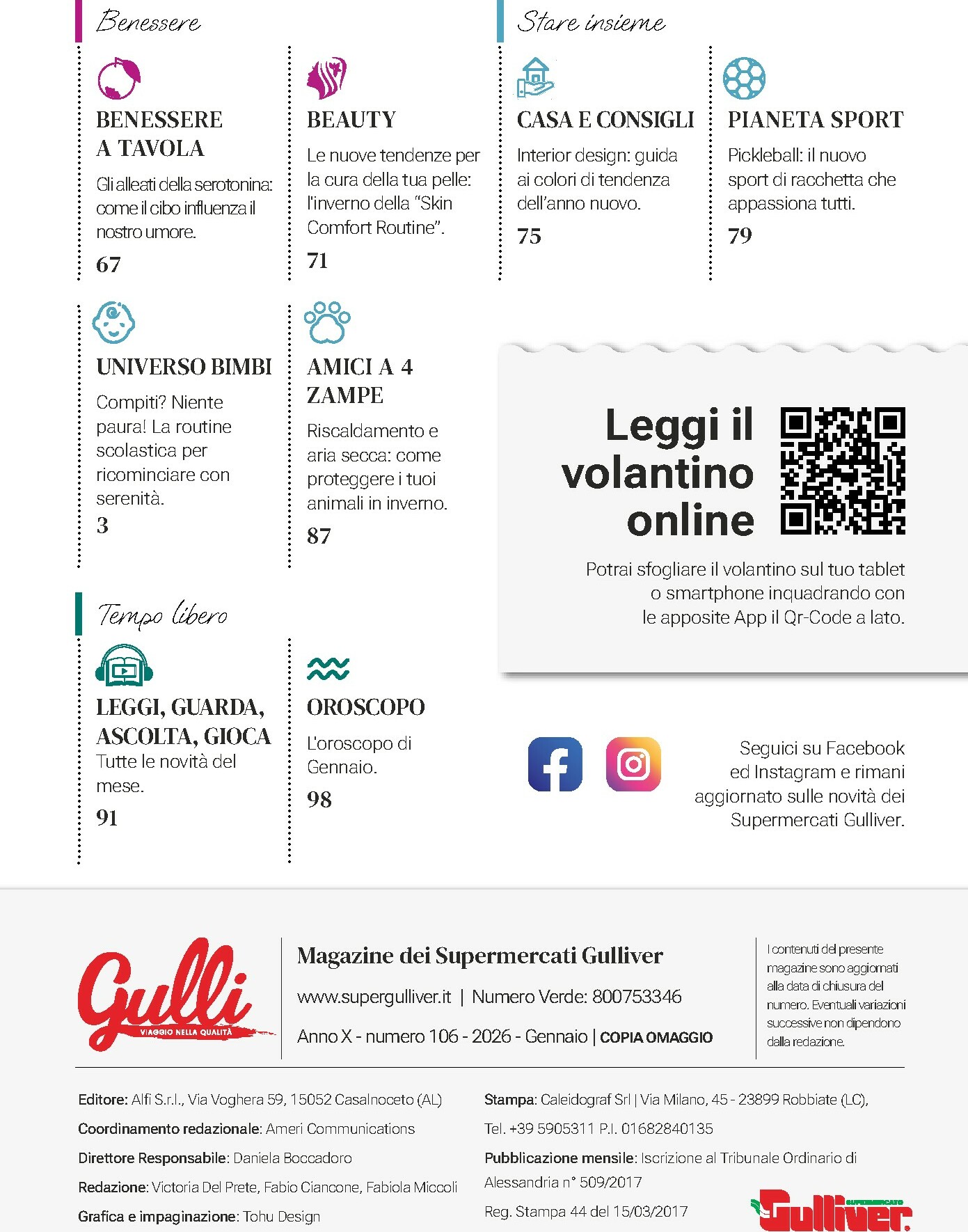 gulliver - Volantino Gulliver - Gulli Gennaio valido dal 01/01 al 31/01 - page: 6