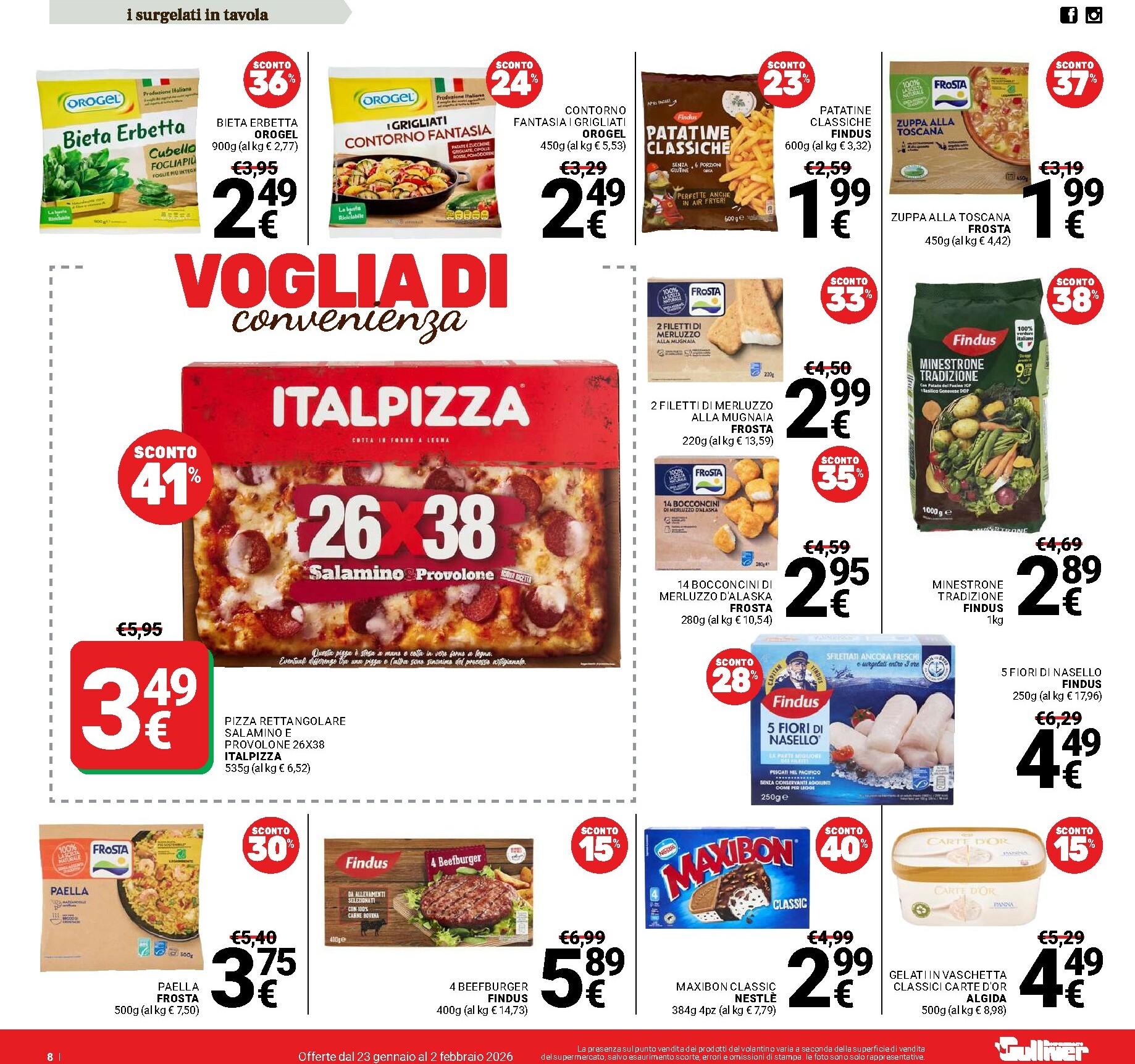 gulliver - Volantino Gulliver valido dal 23/01 al 02/02 - page: 8