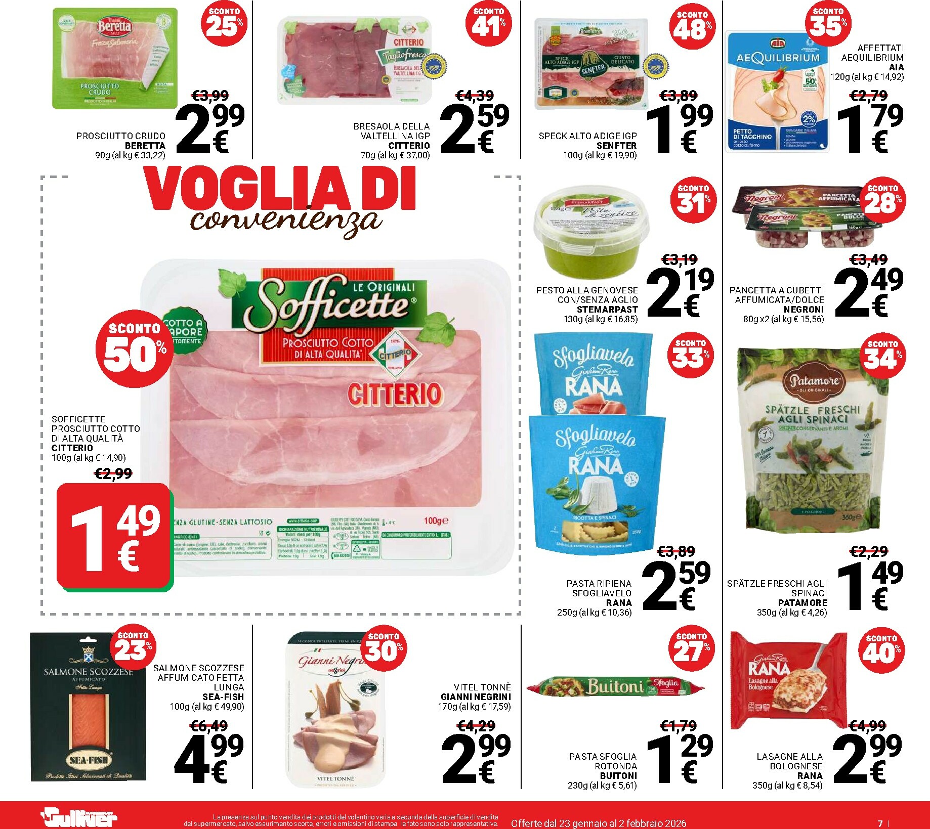 gulliver - Volantino Gulliver valido dal 23/01 al 02/02 - page: 7