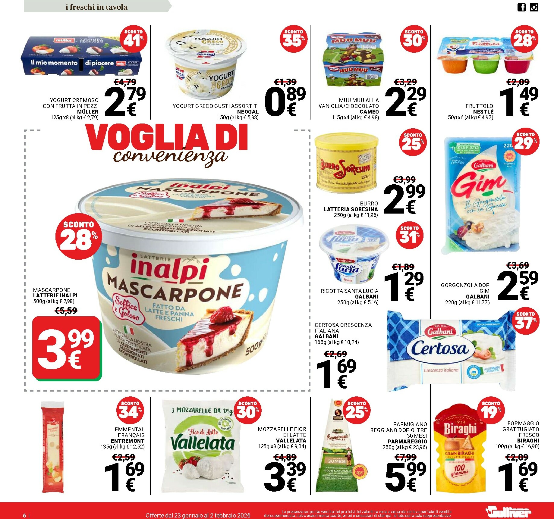 gulliver - Volantino Gulliver valido dal 23/01 al 02/02 - page: 6