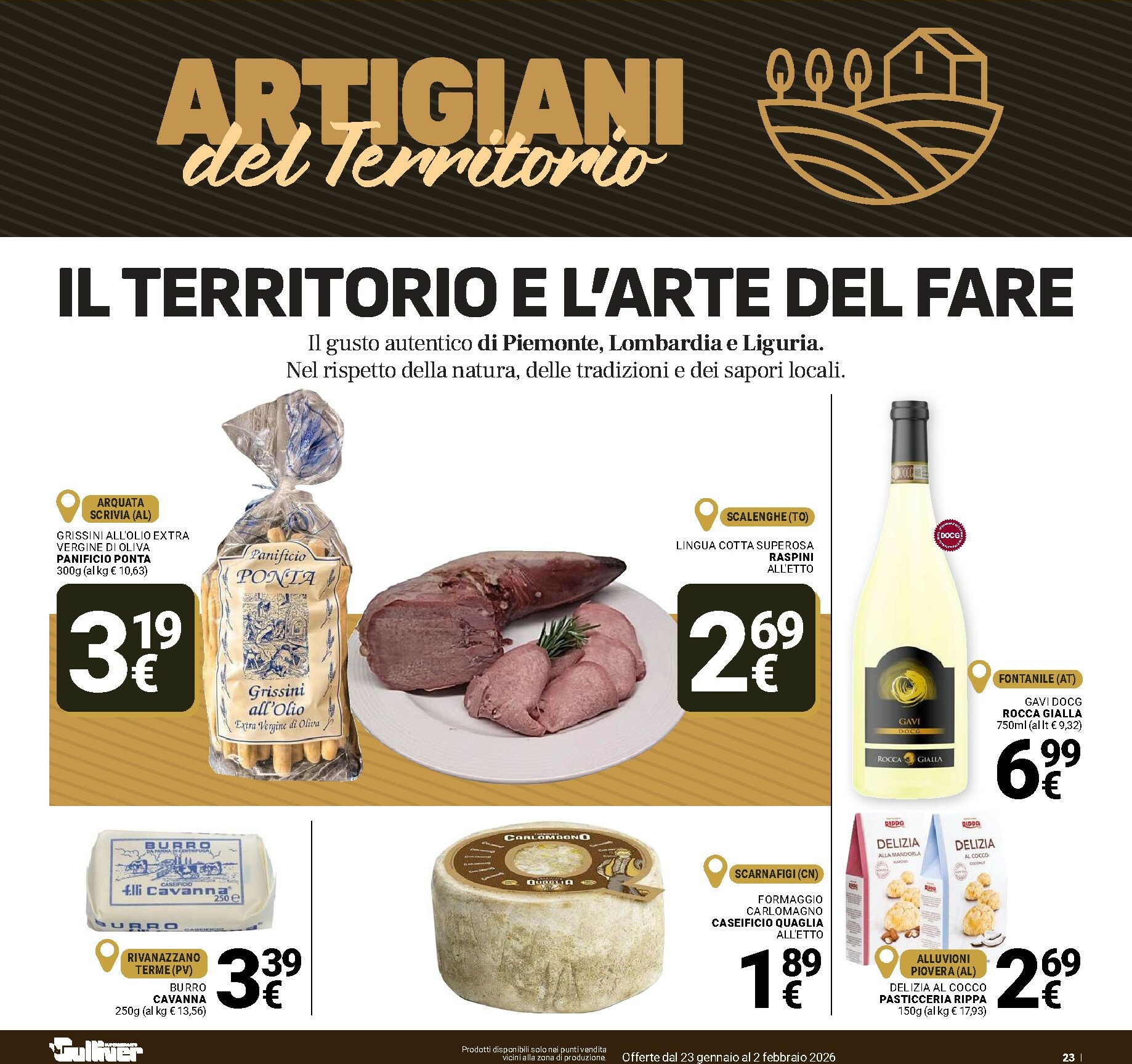 gulliver - Volantino Gulliver valido dal 23/01 al 02/02 - page: 23
