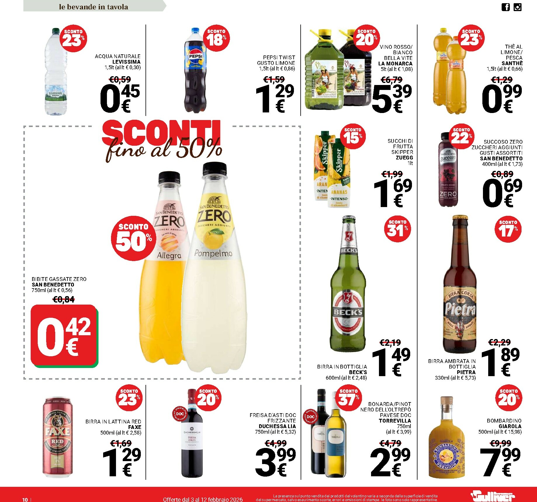 gulliver - Volantino Gulliver valido dal 03/02/2026 al 12/02/2026 - page: 10