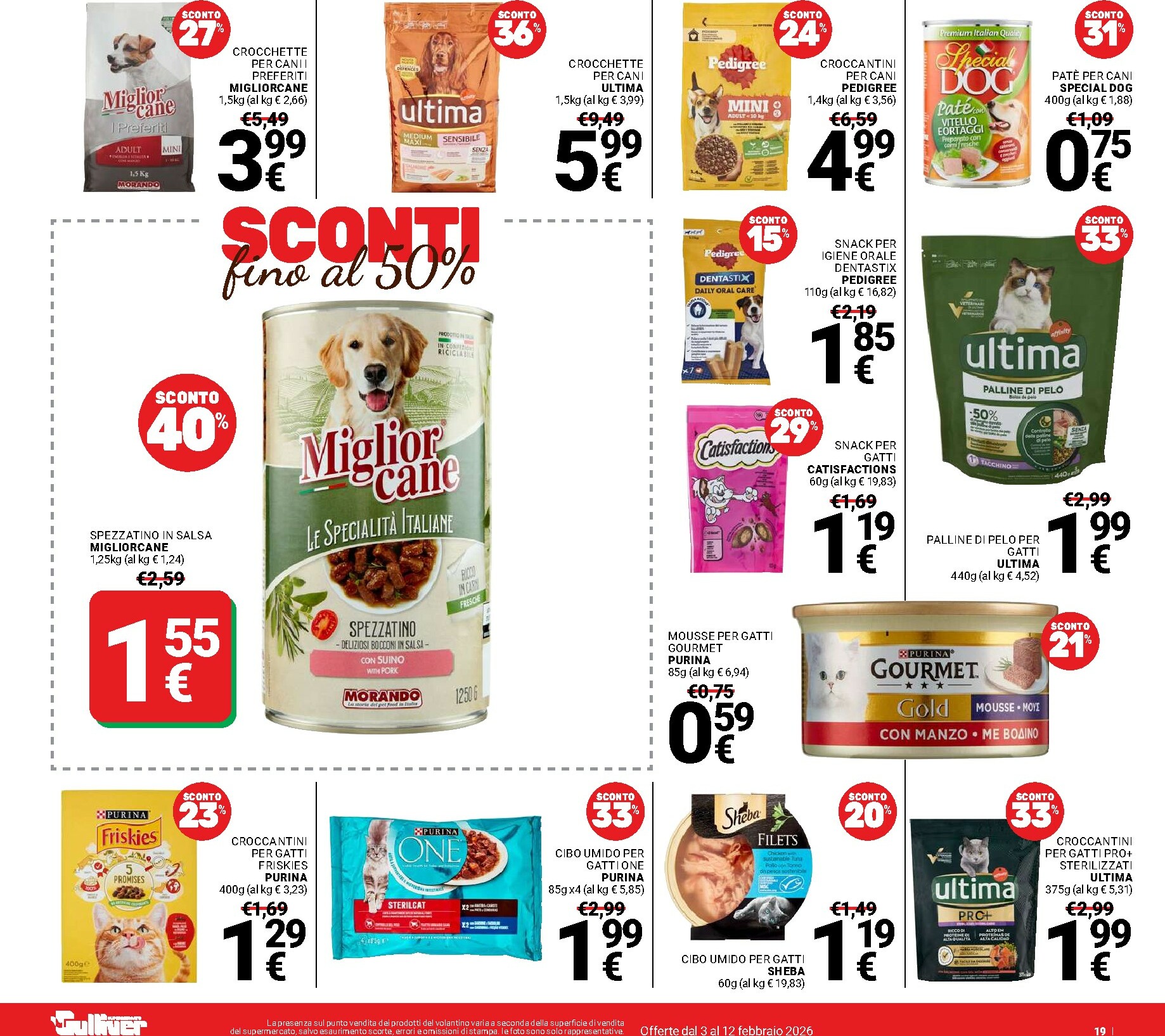 gulliver - Volantino Gulliver valido dal 03/02/2026 al 12/02/2026 - page: 19
