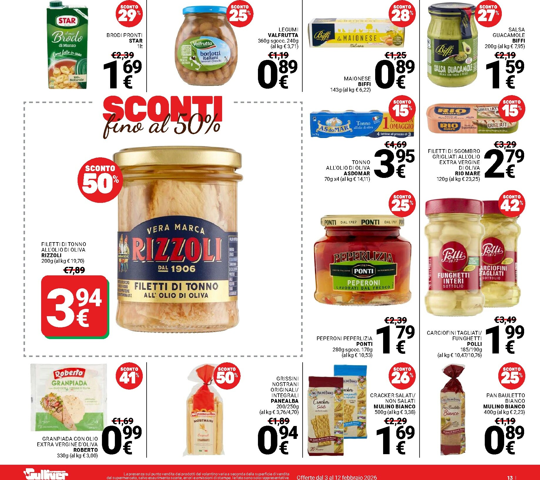 gulliver - Volantino Gulliver valido dal 03/02/2026 al 12/02/2026 - page: 13