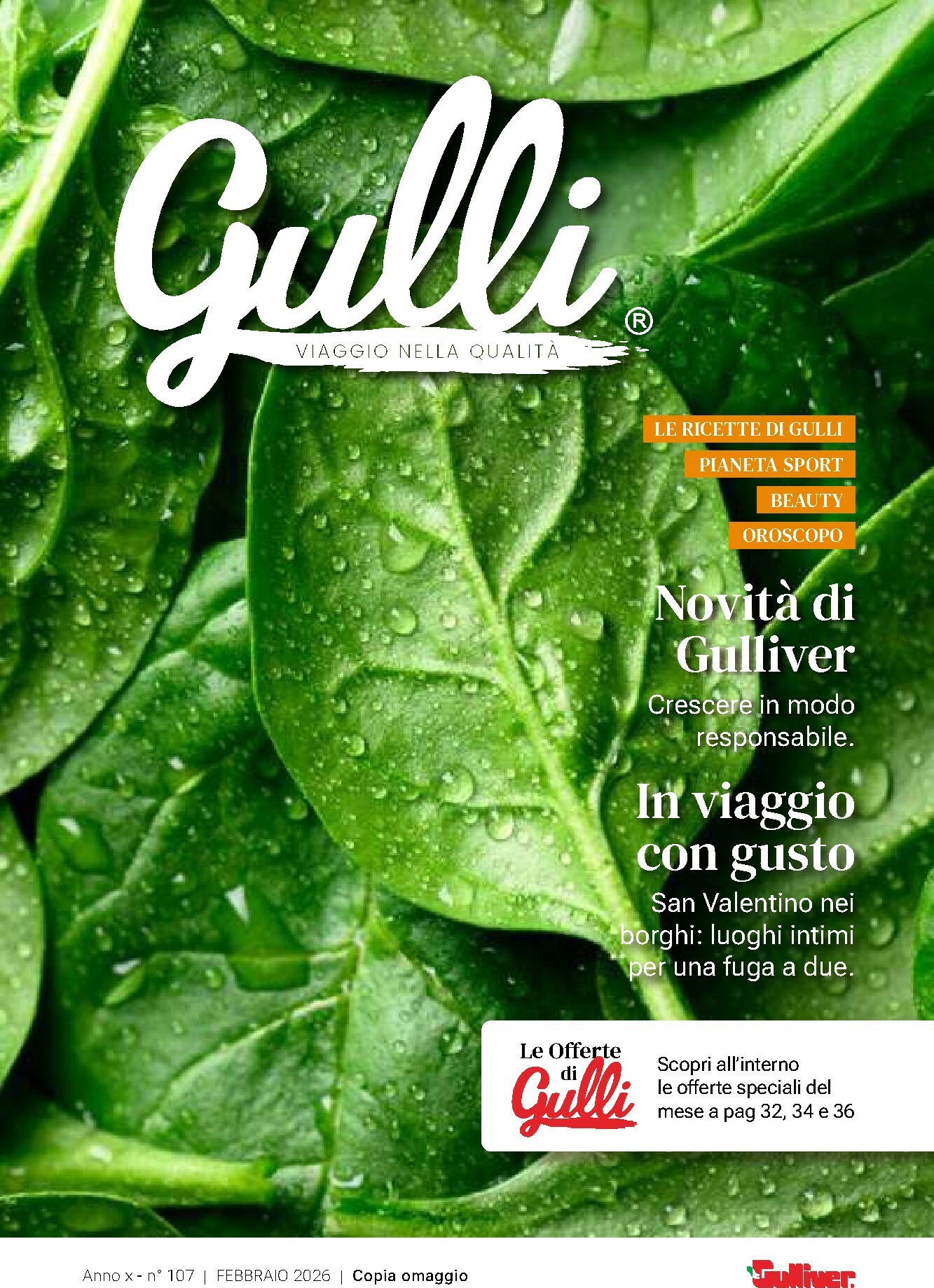 gulliver - Volantino Gulliver - Febbraio valido dal 01/02/2026 al 28/02/2026