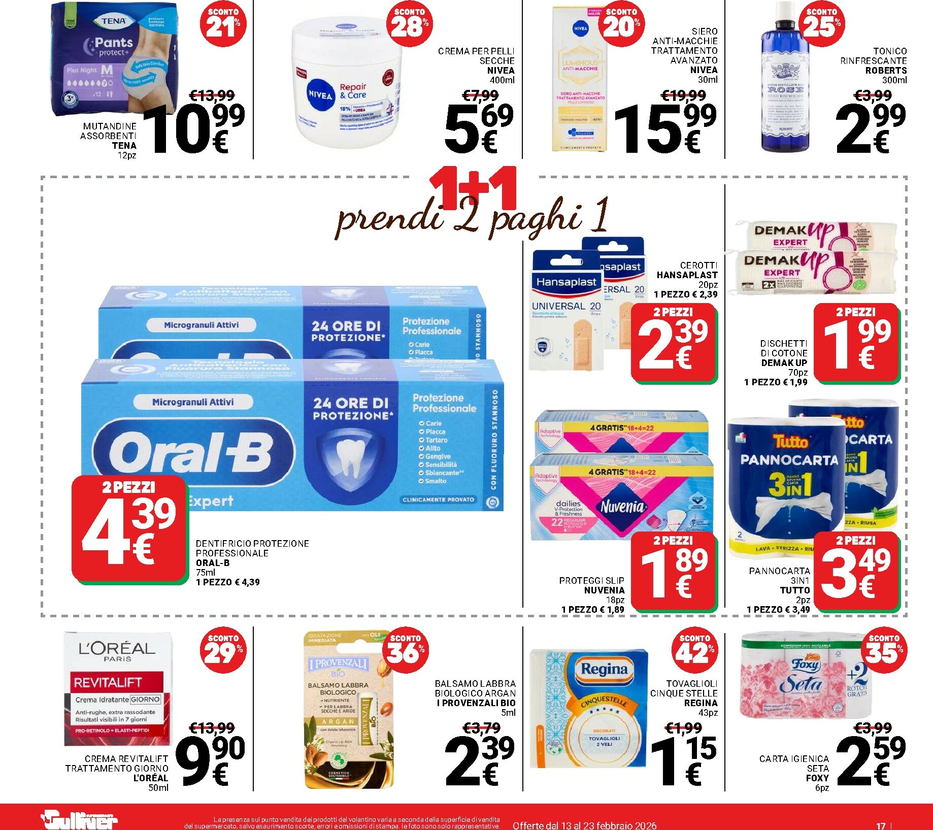 gulliver - Volantino Gulliver valido dal 13/02/2026 al 23/02/2026 - page: 17