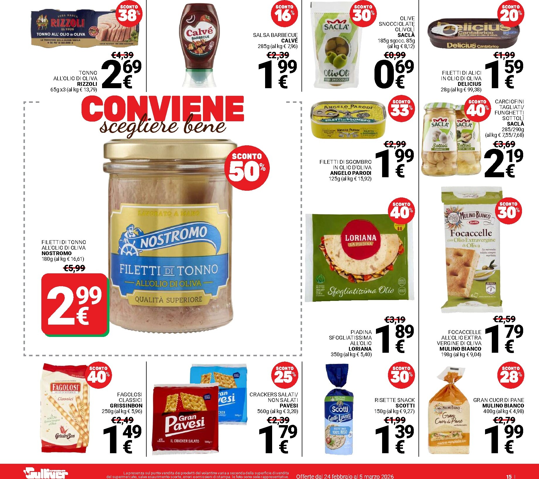 gulliver - Volantino Gulliver valido dal 24/02/2026 al 05/03/2026 - page: 15