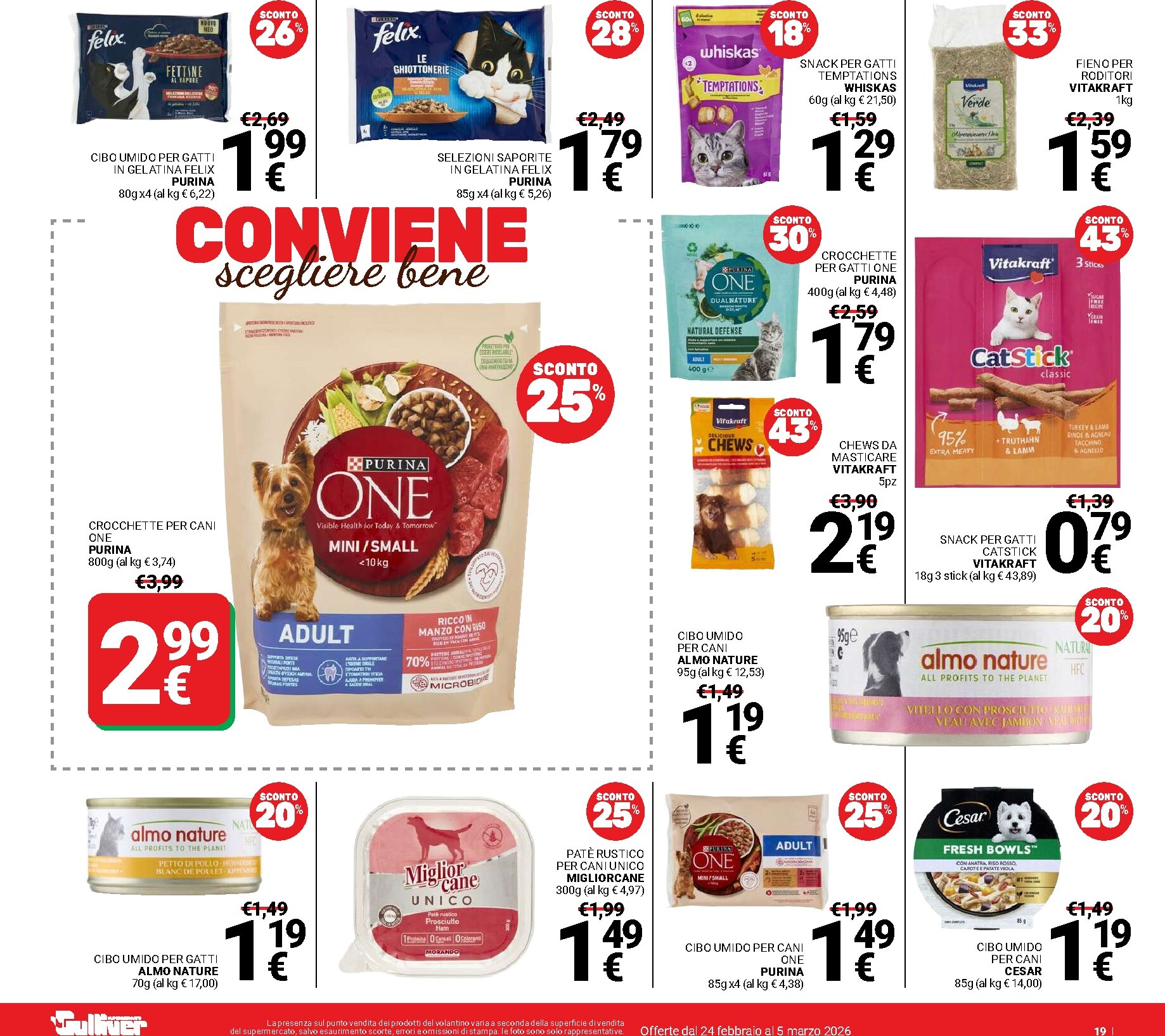 gulliver - Volantino Gulliver valido dal 24/02/2026 al 05/03/2026 - page: 19