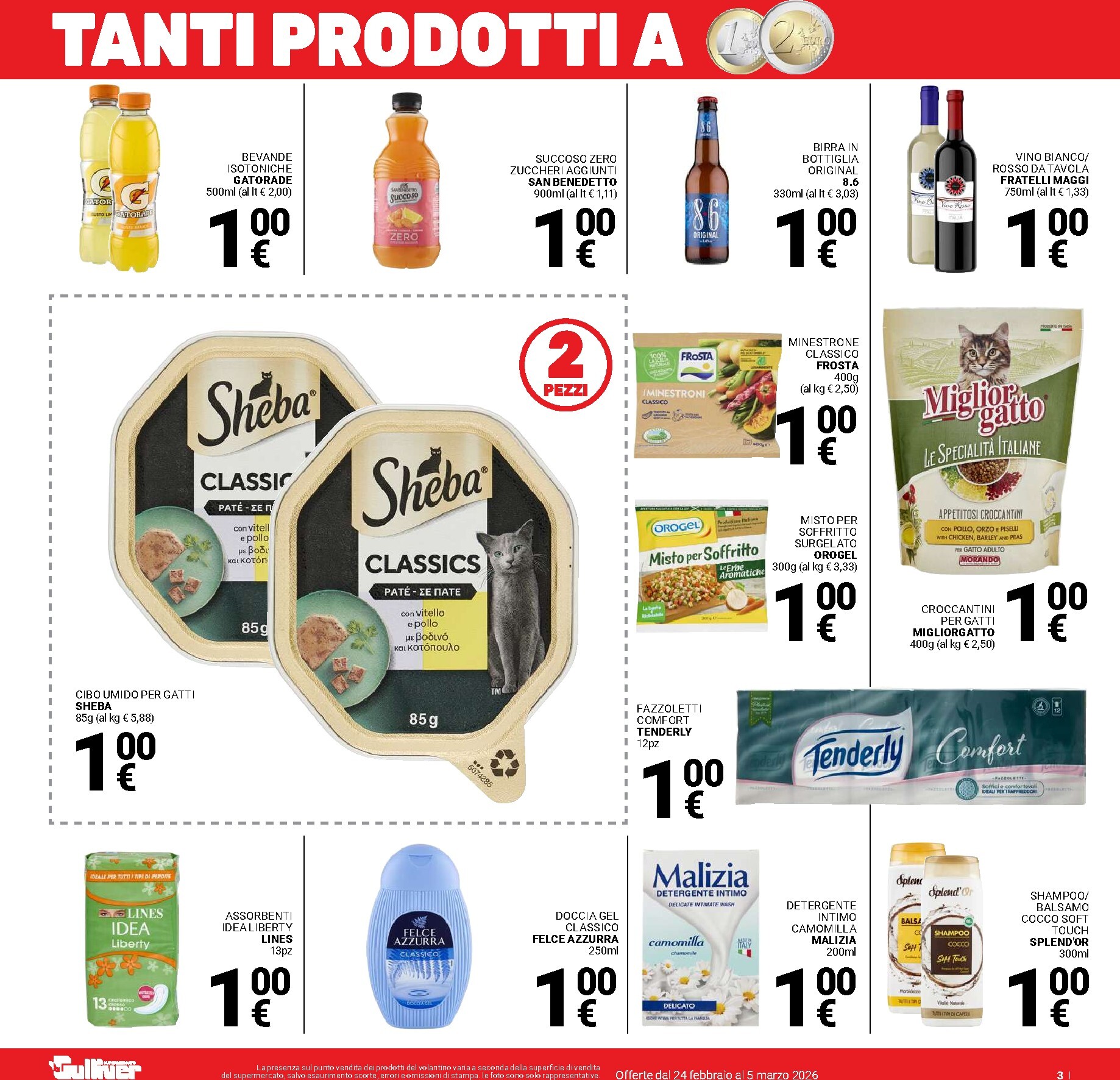 gulliver - Volantino Gulliver valido dal 24/02/2026 al 05/03/2026 - page: 3