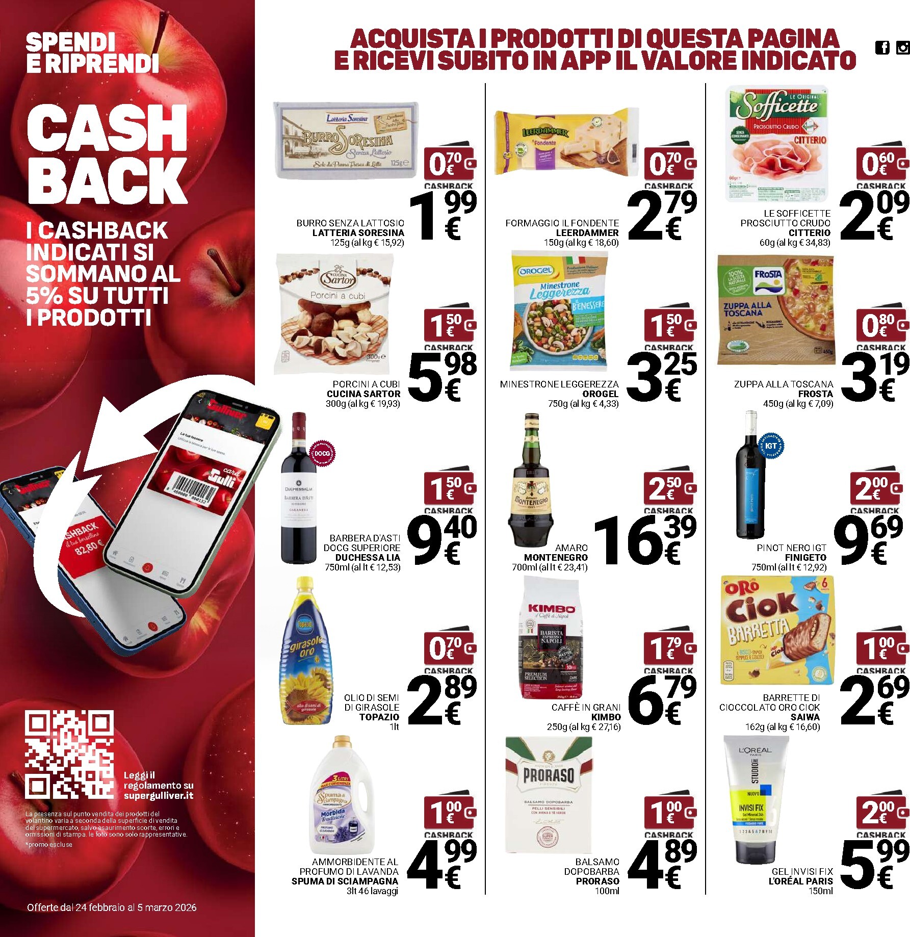 gulliver - Volantino Gulliver valido dal 24/02/2026 al 05/03/2026 - page: 22