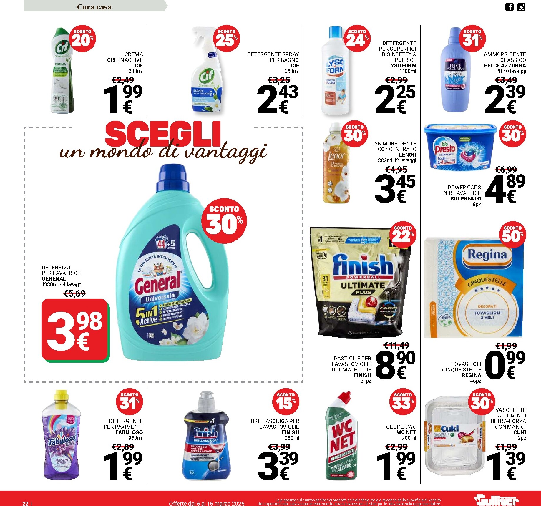 gulliver - Volantino Gulliver valido dal 06/03/2026 al 16/03/2026 - page: 22