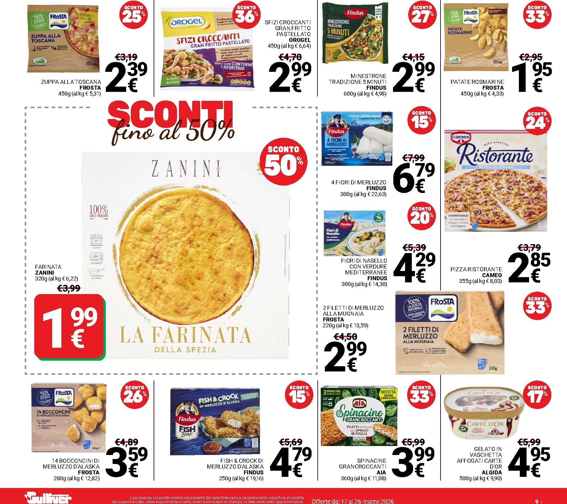 gulliver - Volantino Gulliver - Sconti fino al 50% valido dal 17/03/2026 al 26/03/2026 - page: 9