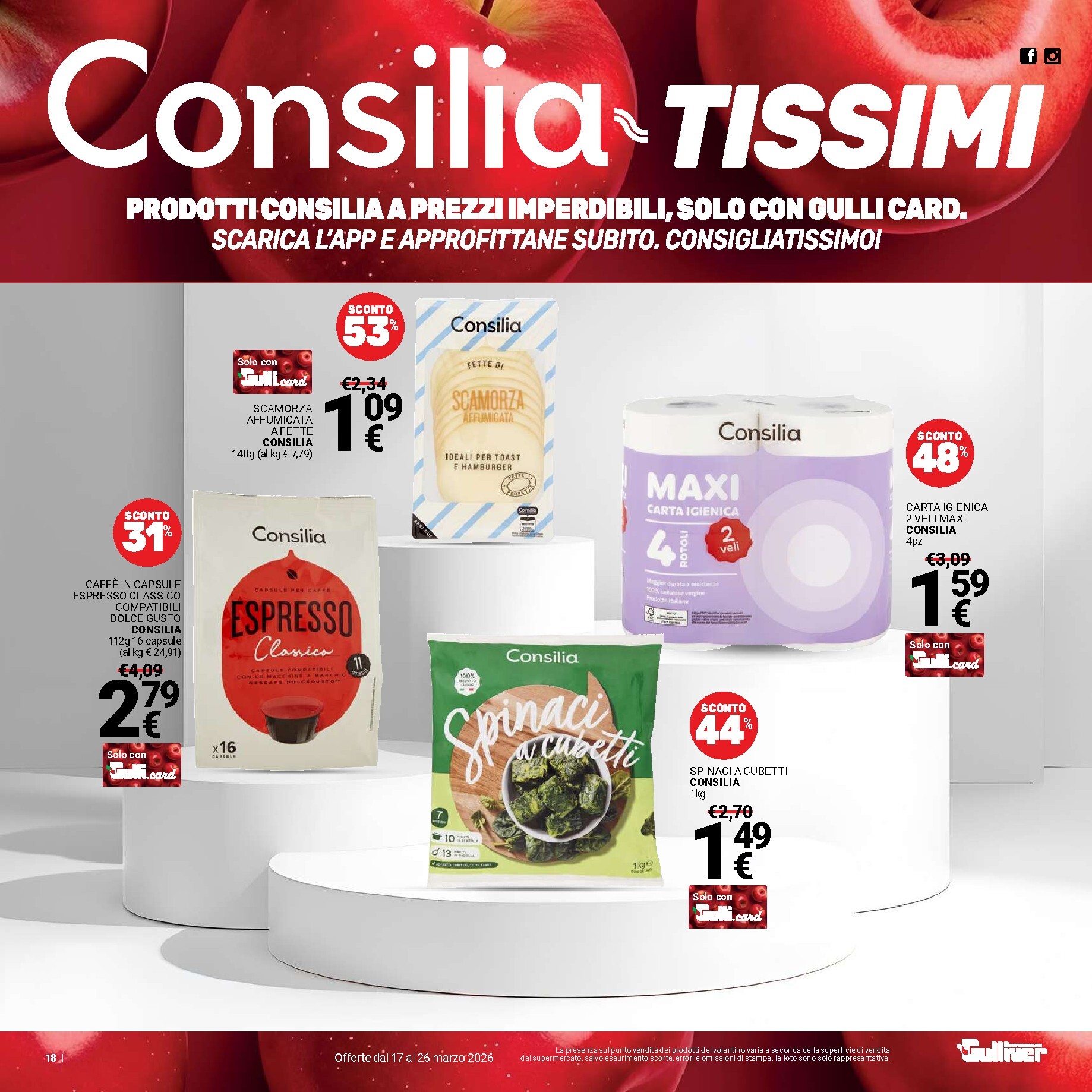 gulliver - Volantino Gulliver - Sconti fino al 50% valido dal 17/03/2026 al 26/03/2026 - page: 18