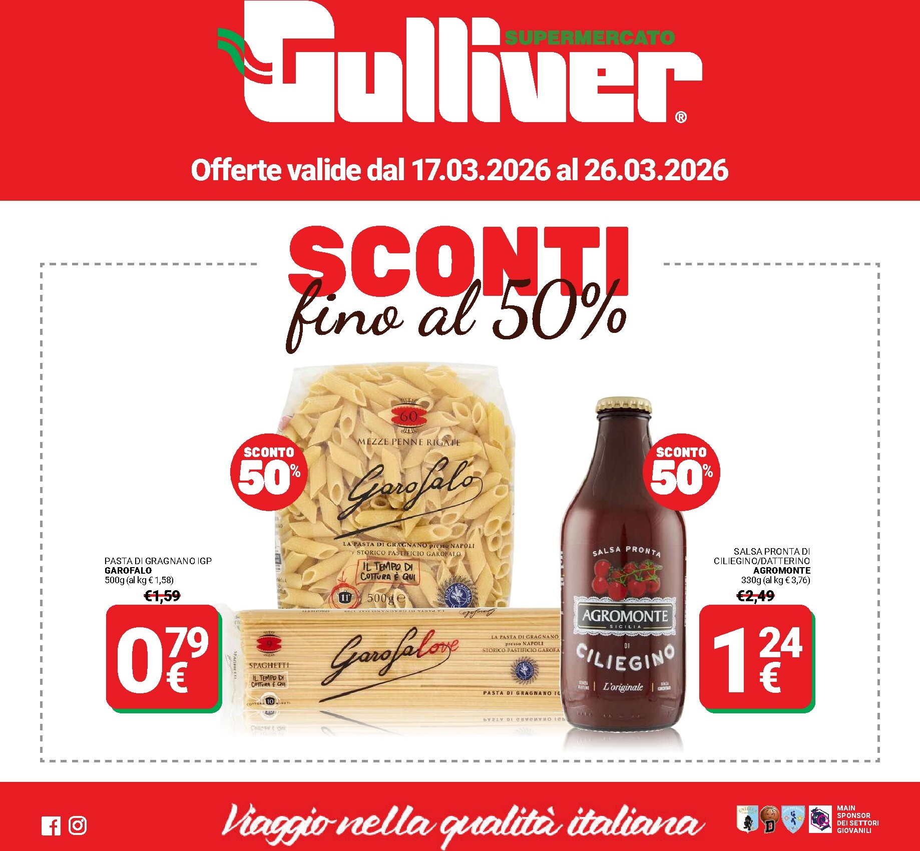 gulliver - Volantino Gulliver - Sconti fino al 50% valido dal 17/03/2026 al 26/03/2026 - page: 1